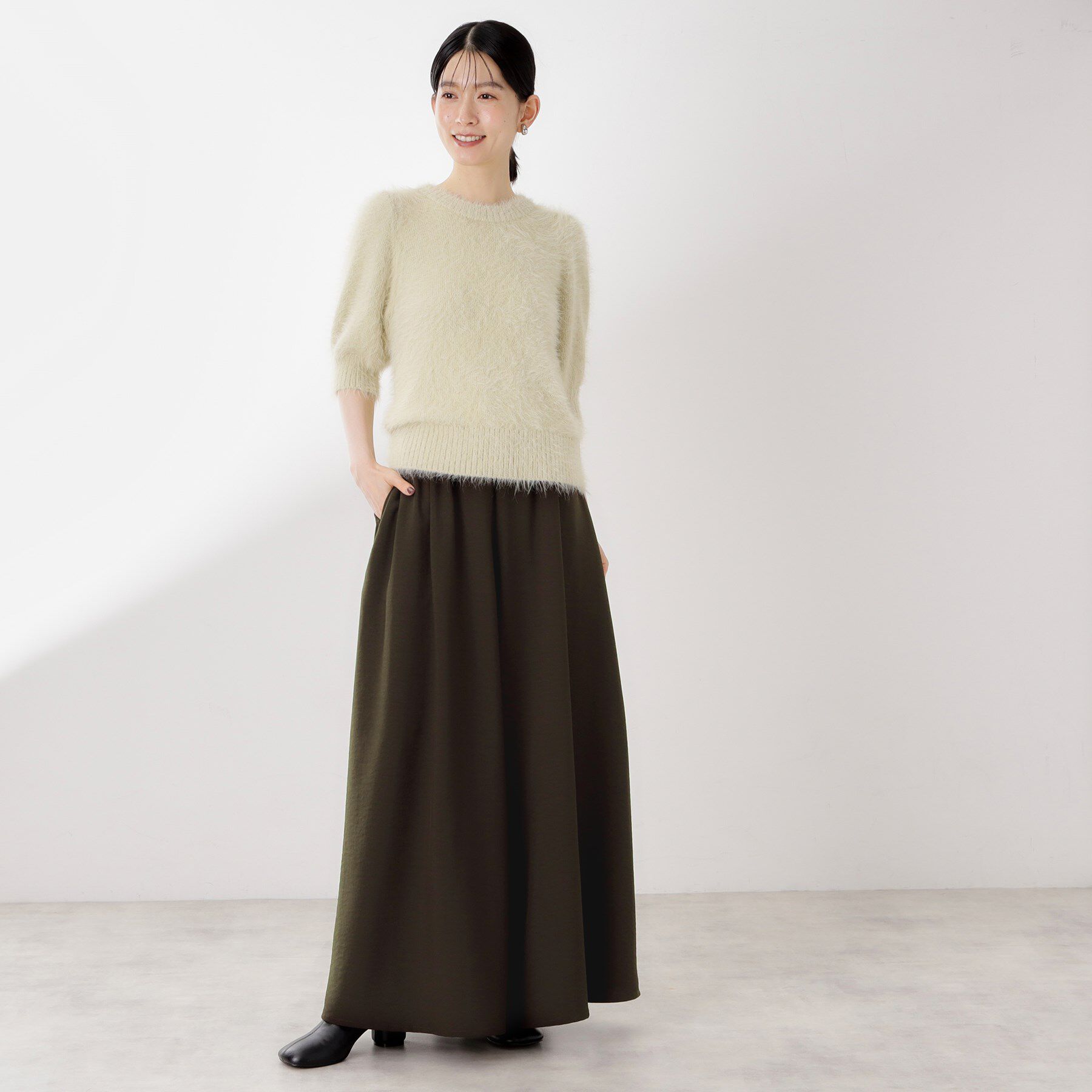 THE SHOP TK「ワイドイージーパンツ【洗える】」|その他|