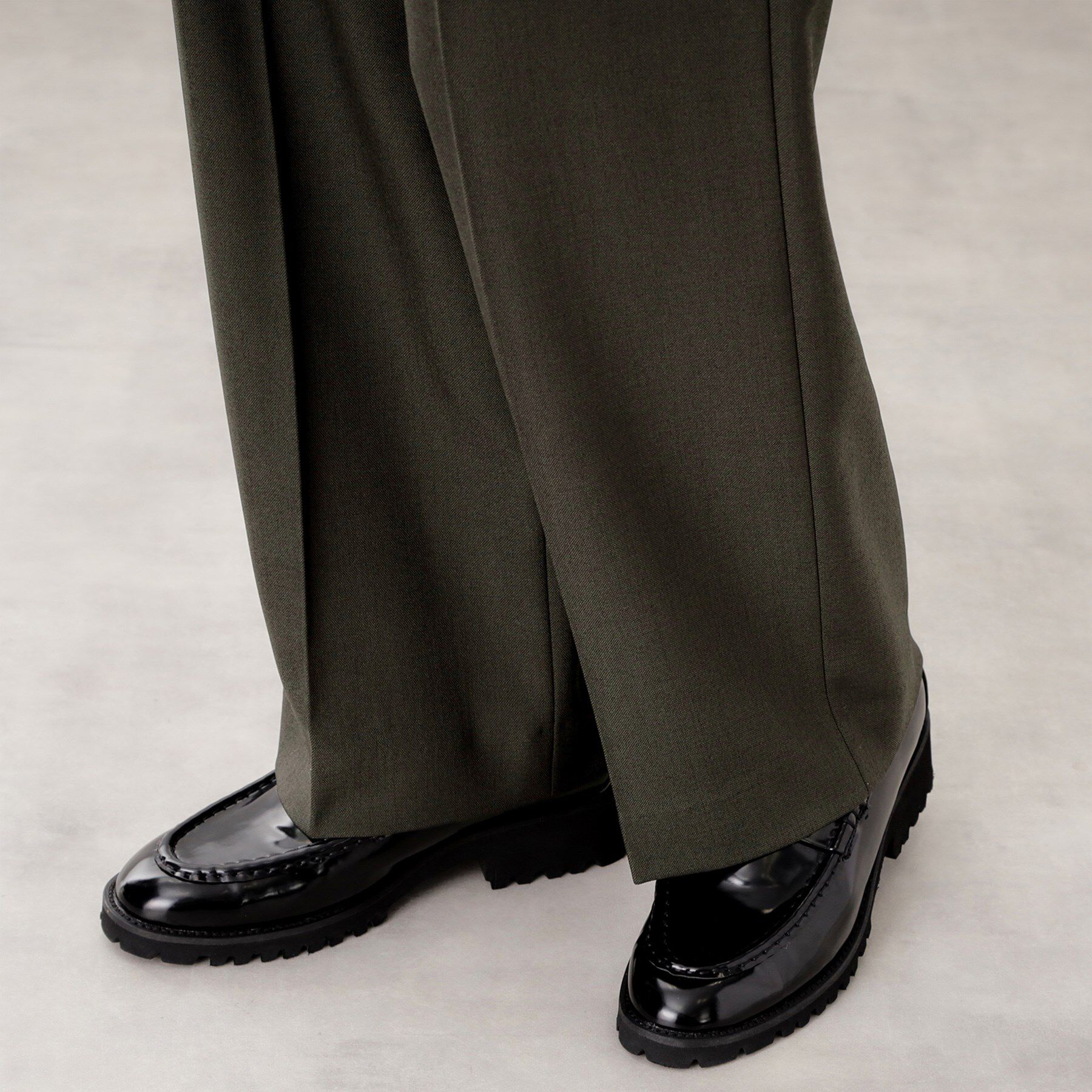 THE SHOP TK「ビジネスセミワイドパンツ【セットアップ可/洗濯機OK】/CAVIANシリーズ」|その他|