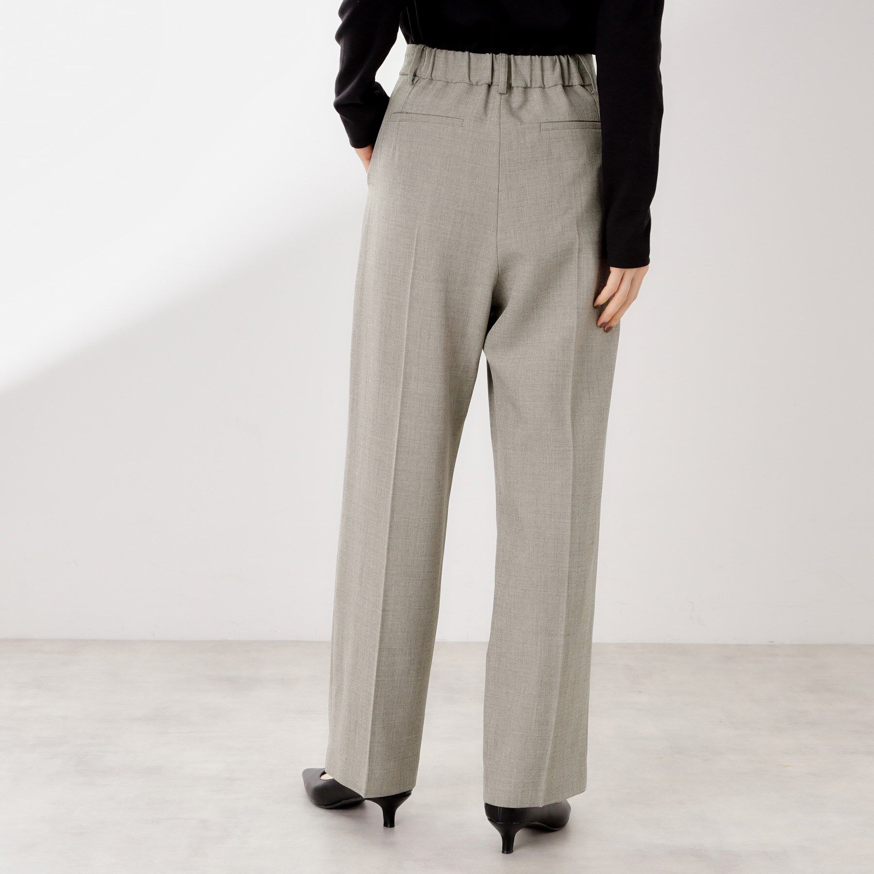 THE SHOP TK「ビジネスセミワイドパンツ【セットアップ可/洗濯機OK】/CAVIANシリーズ」|その他|