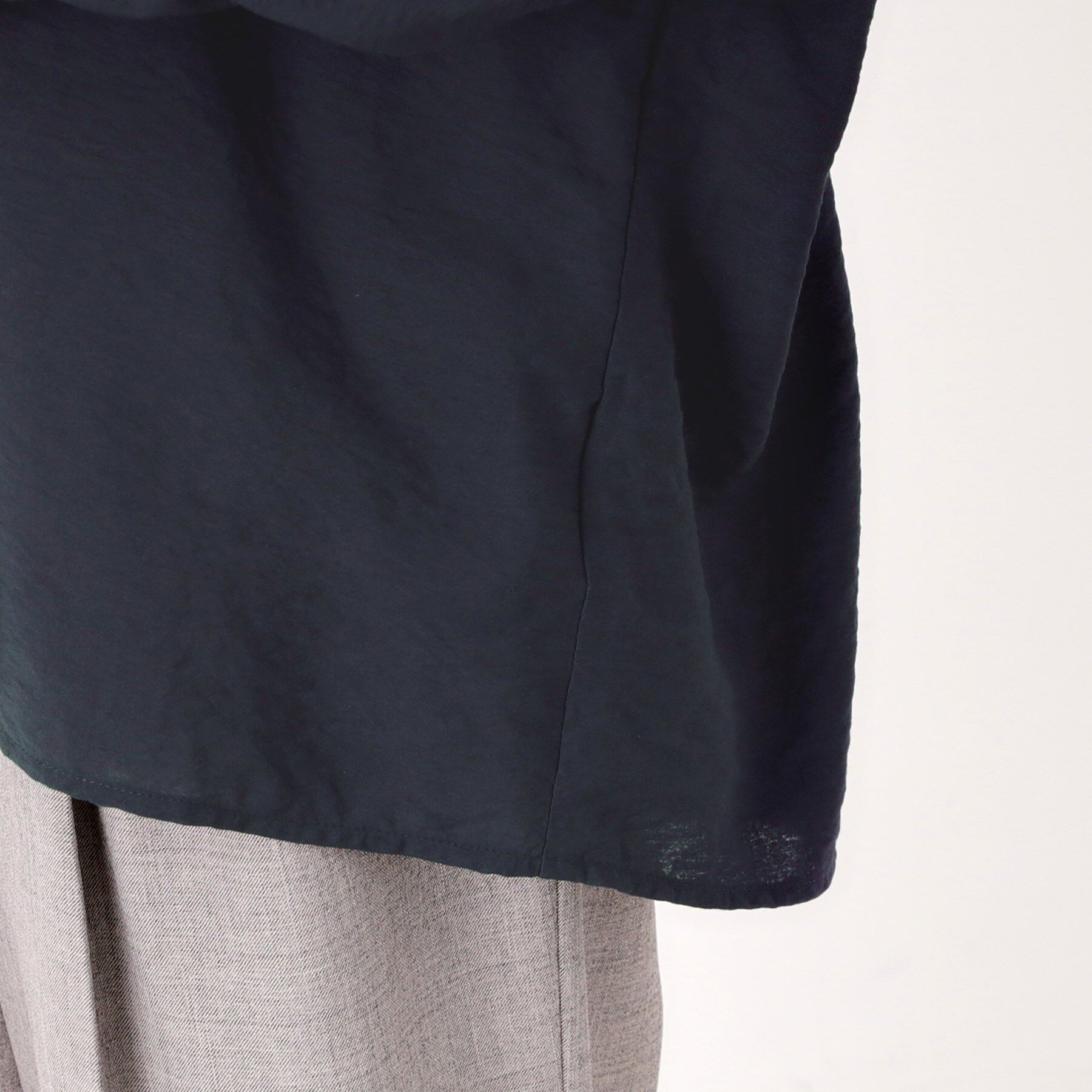 THE SHOP TK「刺繍ポケットオーバーシャツ【体型カバー/洗濯機OK】」|シャツ・ブラウス|