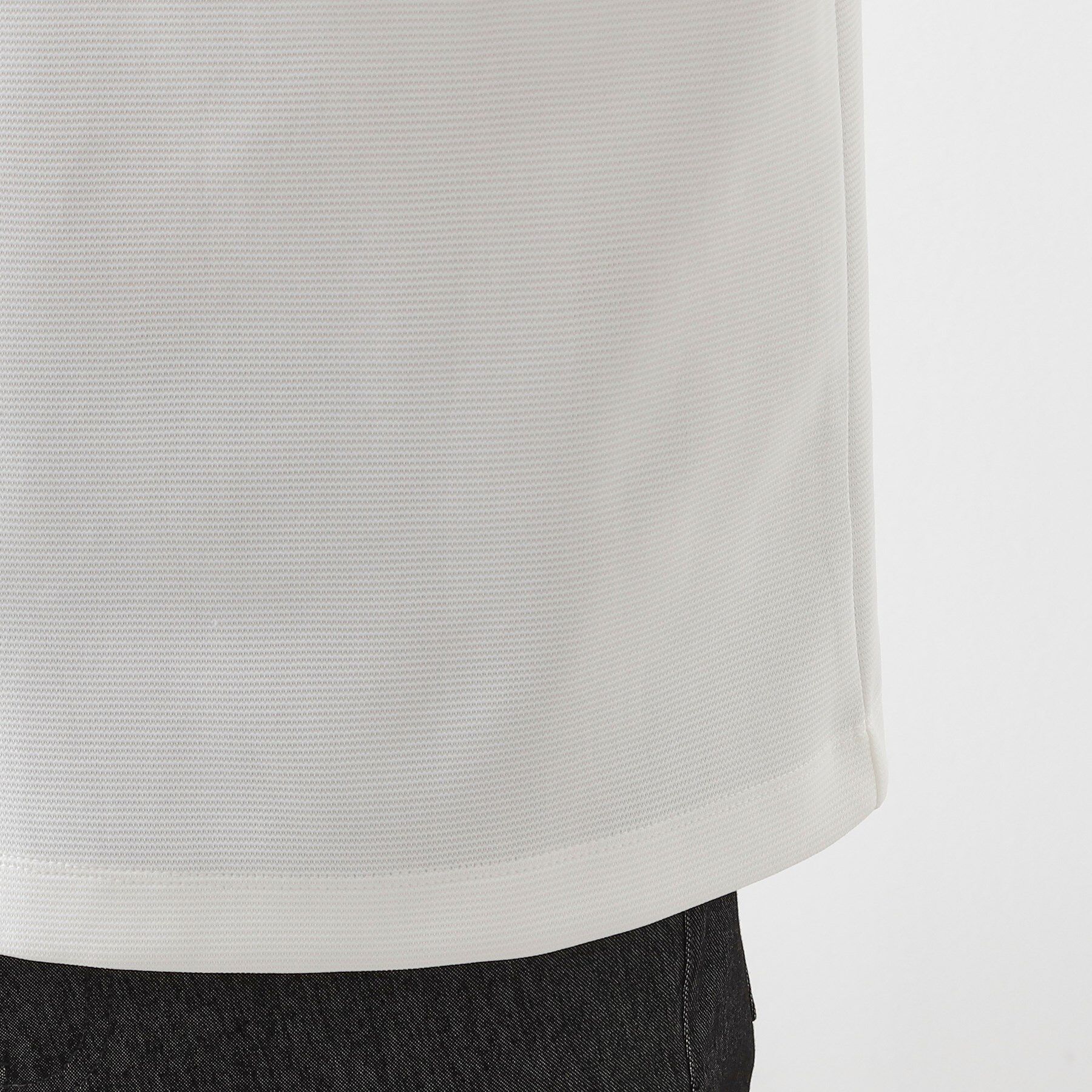 THE SHOP TK「【一枚で着映える】パターンブロッキング長袖Tシャツ 洗濯機OK」|Tシャツ・カットソー|