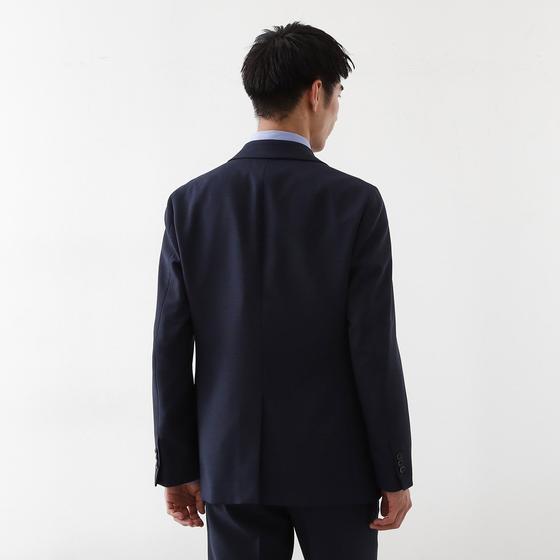 THE SHOP TK「バーズアイジャケット 【洗濯機OK/セットアップ可】」|テーラードジャケット|