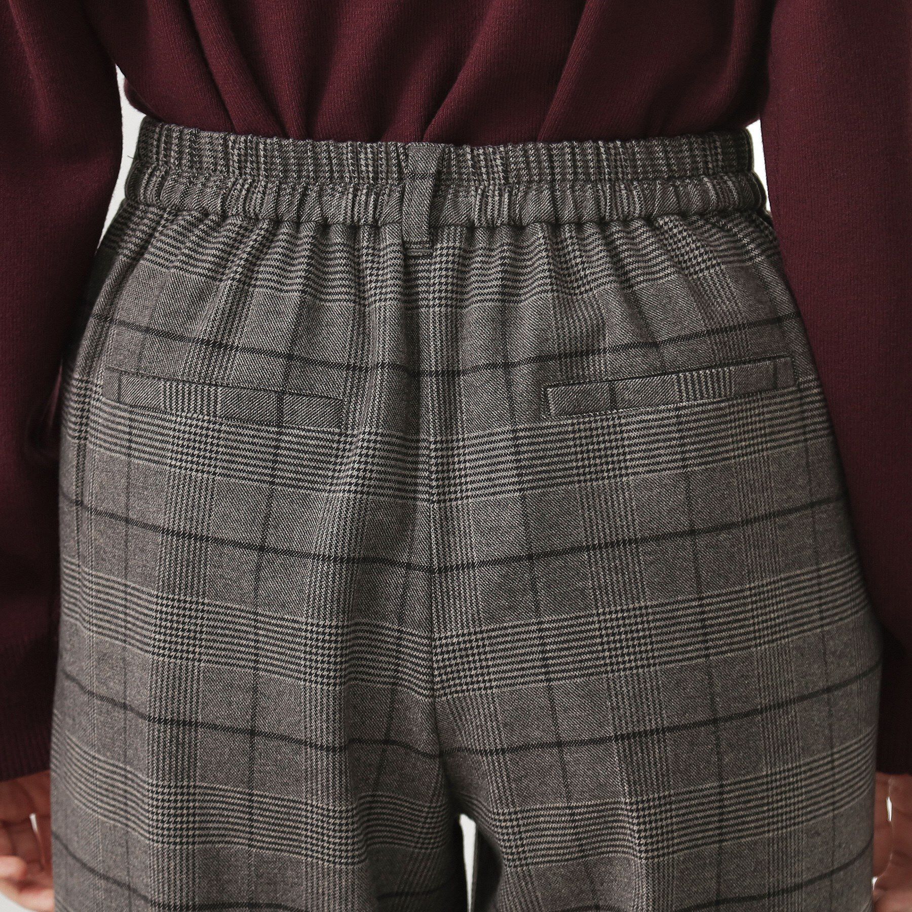 THE SHOP TK「【着丈選べる/XS～XLサイズ】あったか裏起毛ワイドパンツ」|その他|