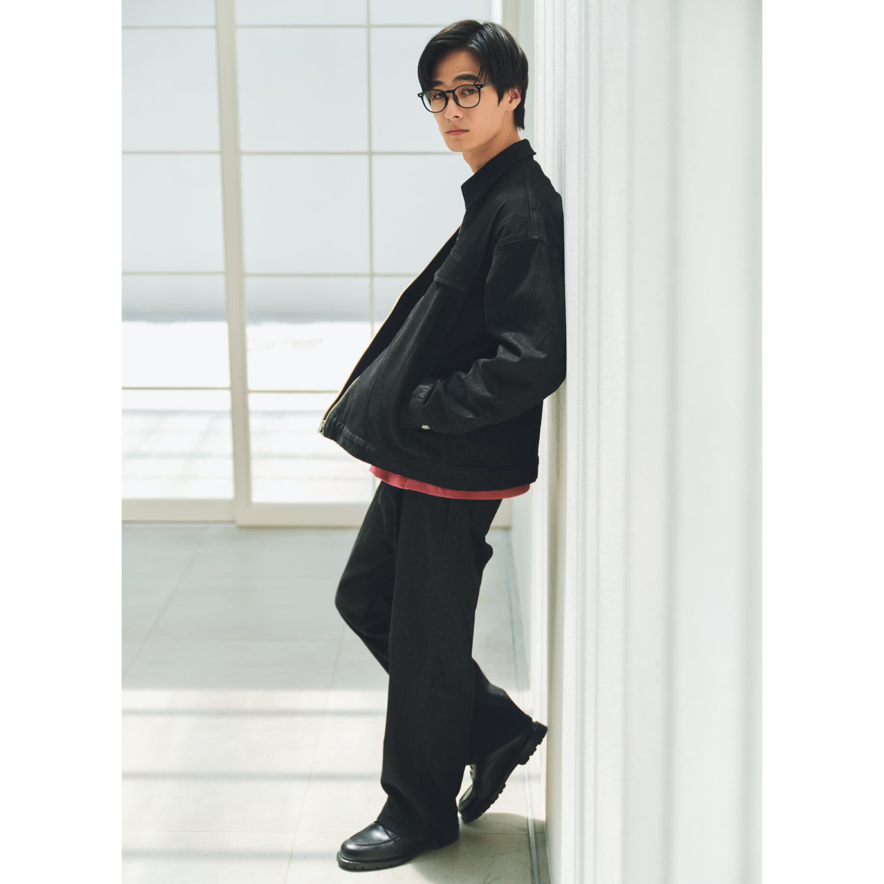 THE SHOP TK「コットンカーブデニム 【セットアップ可/洗濯機OK】」|デニム|