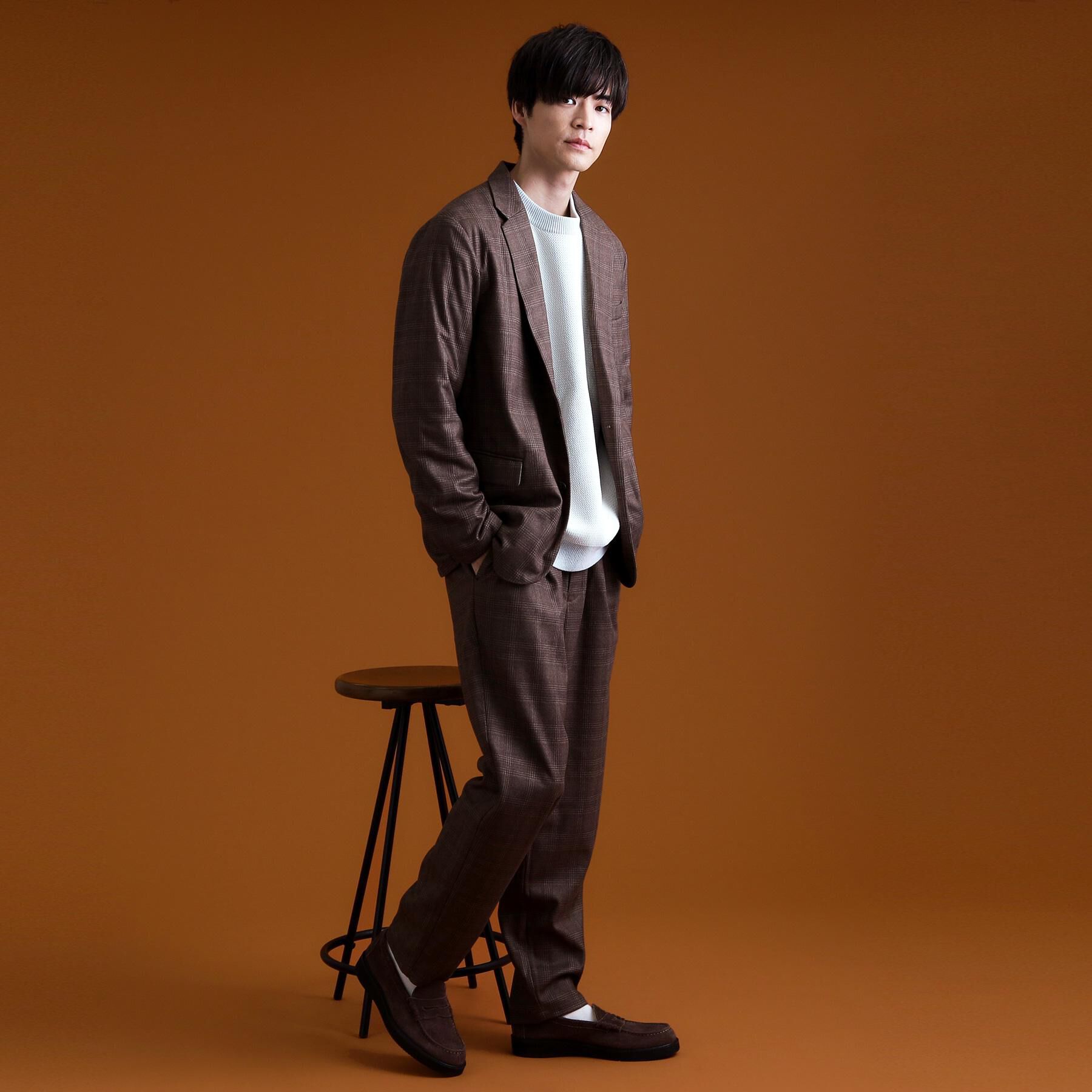 THE SHOP TK「ホームスパンジャージイージーパンツ【セットアップ可/洗濯機OK】」|その他|