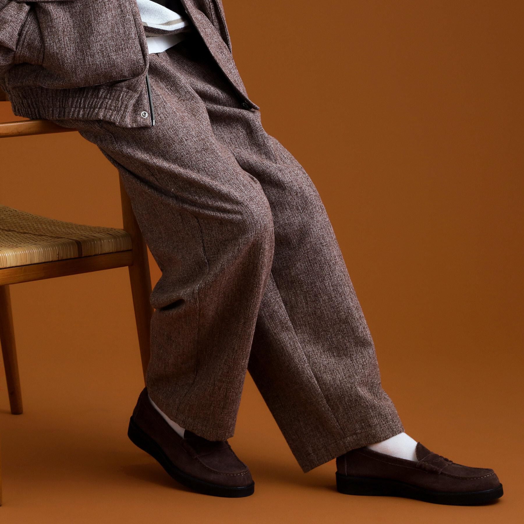 THE SHOP TK「ツイードワイドパンツ 【洗濯機OK／セットアップ可】」|その他|