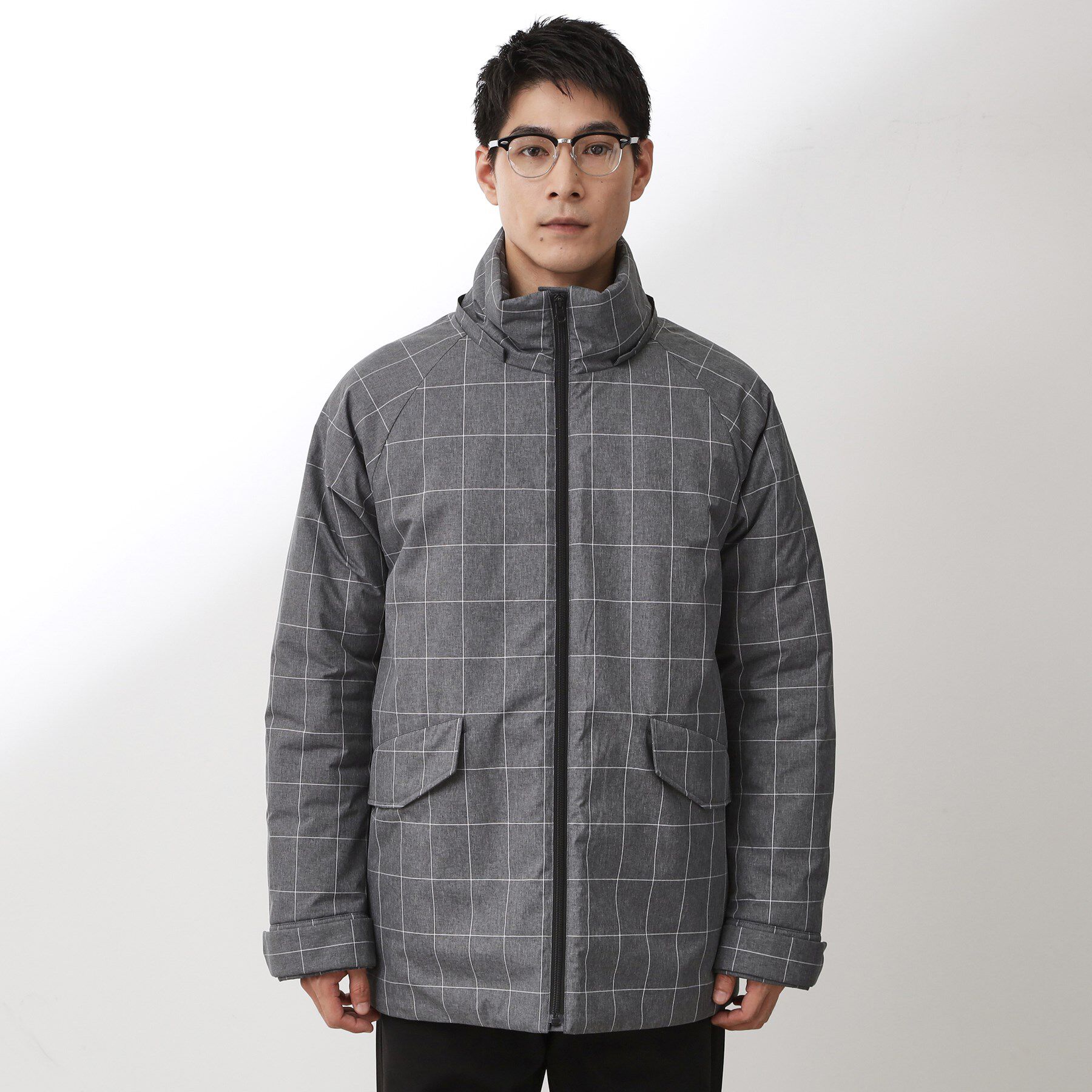 THE SHOP TK「【軽くて、暖かい】SORONA／ソロナ 中綿ブルゾン 防風/軽量/洗濯機OK/フード脱着可」|ブルゾン・スタジャン|