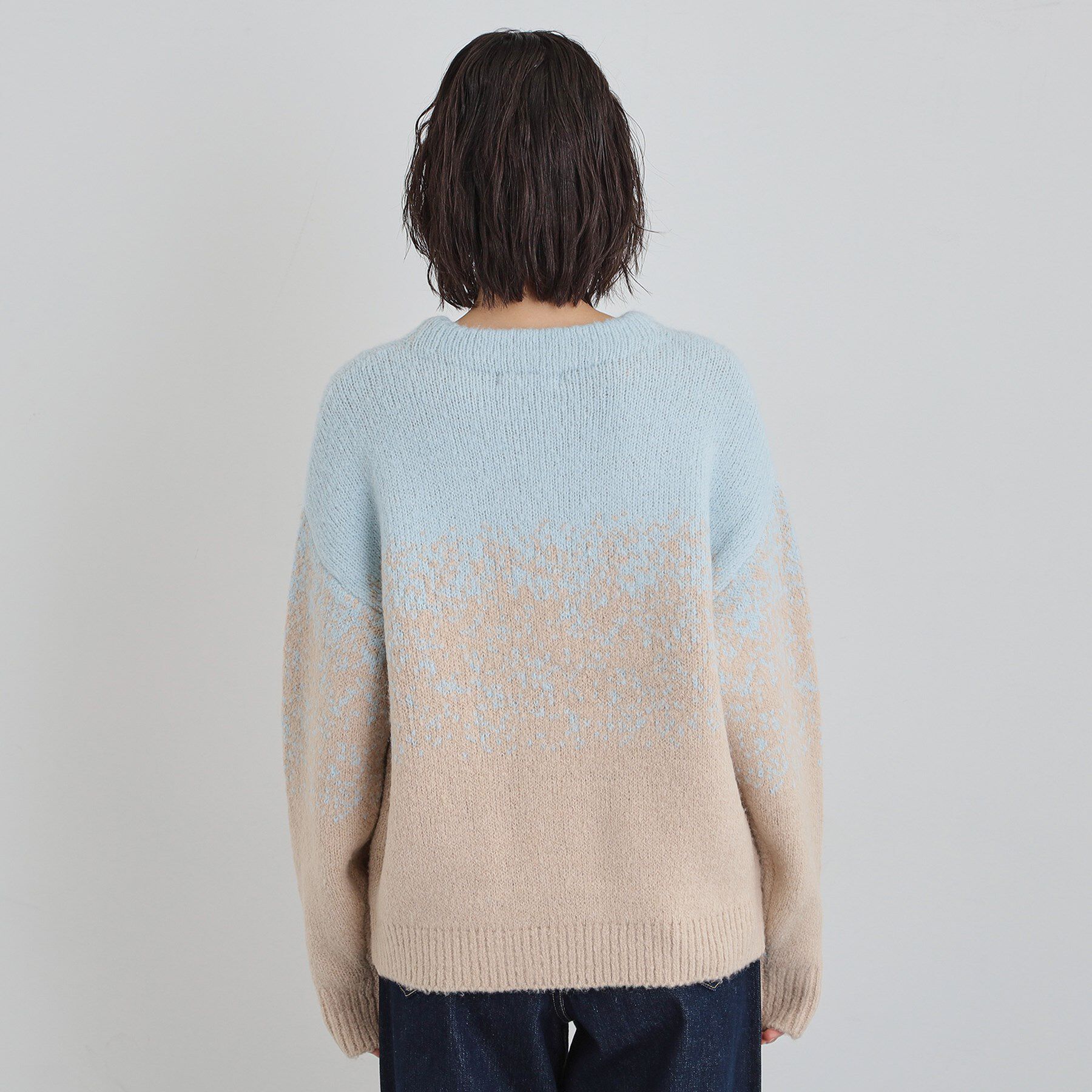 THE SHOP TK「バルキーブレンドヤーンニットプルオーバー」|ニット・セーター|