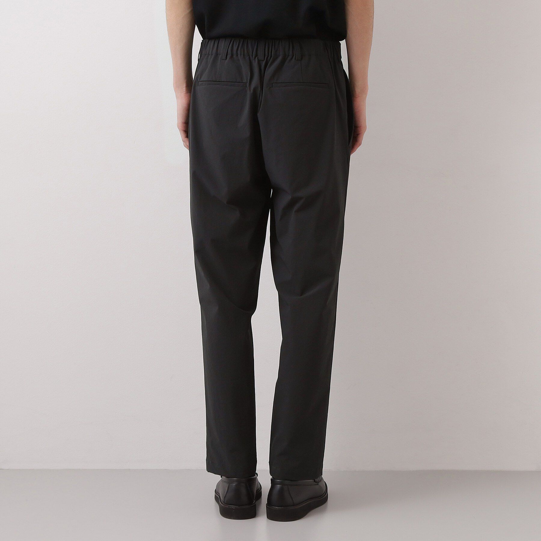 THE SHOP TK「《KURO》コーデュラナイロン  テーパードパンツ セットアップ可／防シワ／撥水／ストレッチ」|その他|