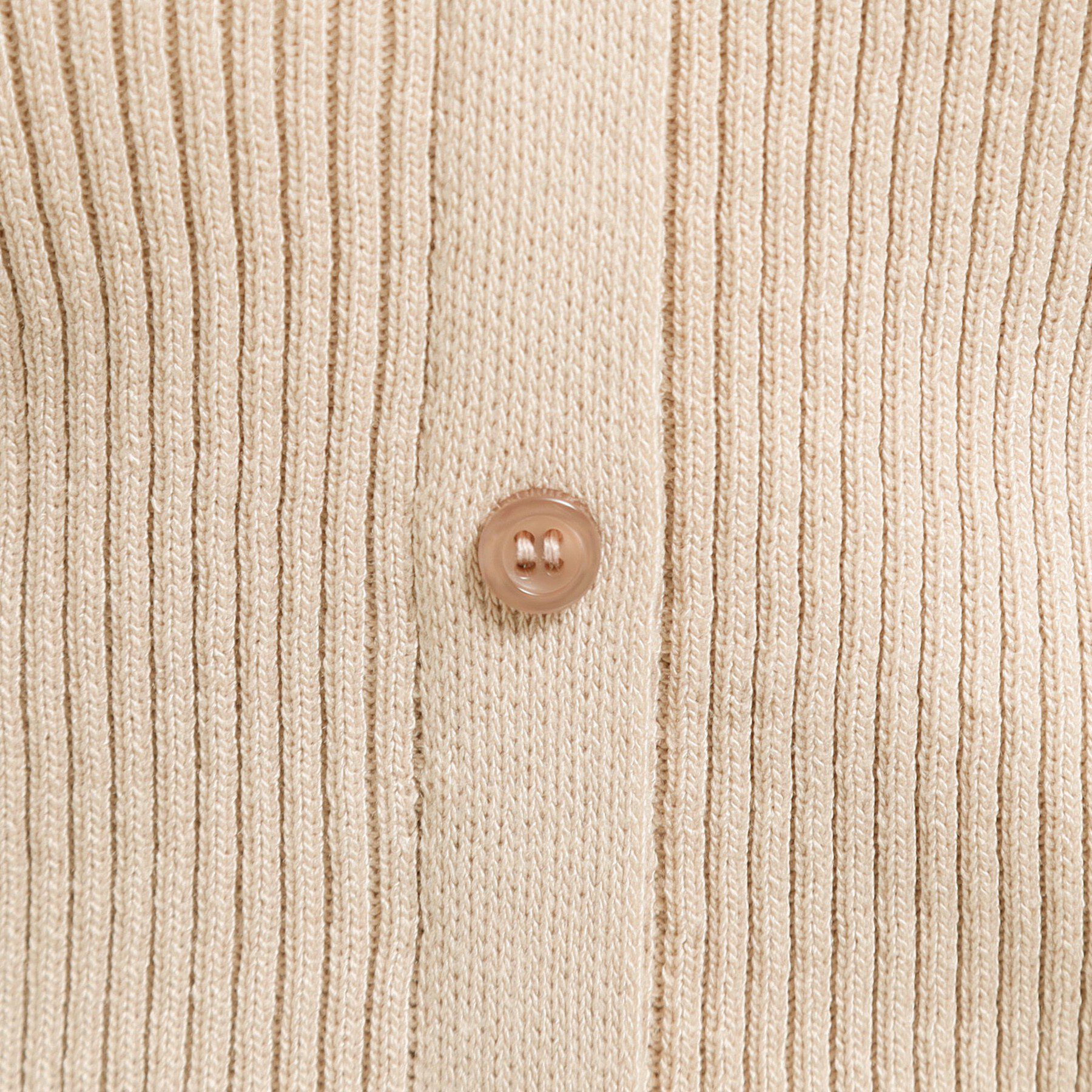 THE SHOP TK「レースレイヤードリブニット」|ニット・セーター|