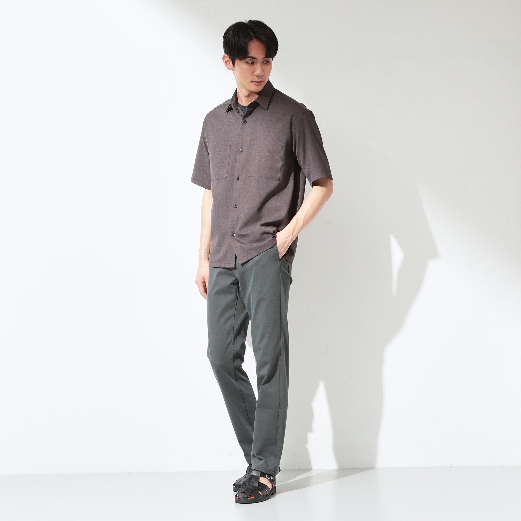 THE SHOP TK「【ひんやり快適ビジネス兼用パンツ】7DAYSパンツ COOL 接触冷感／ストレッチ／ON・OFF兼用」|その他|