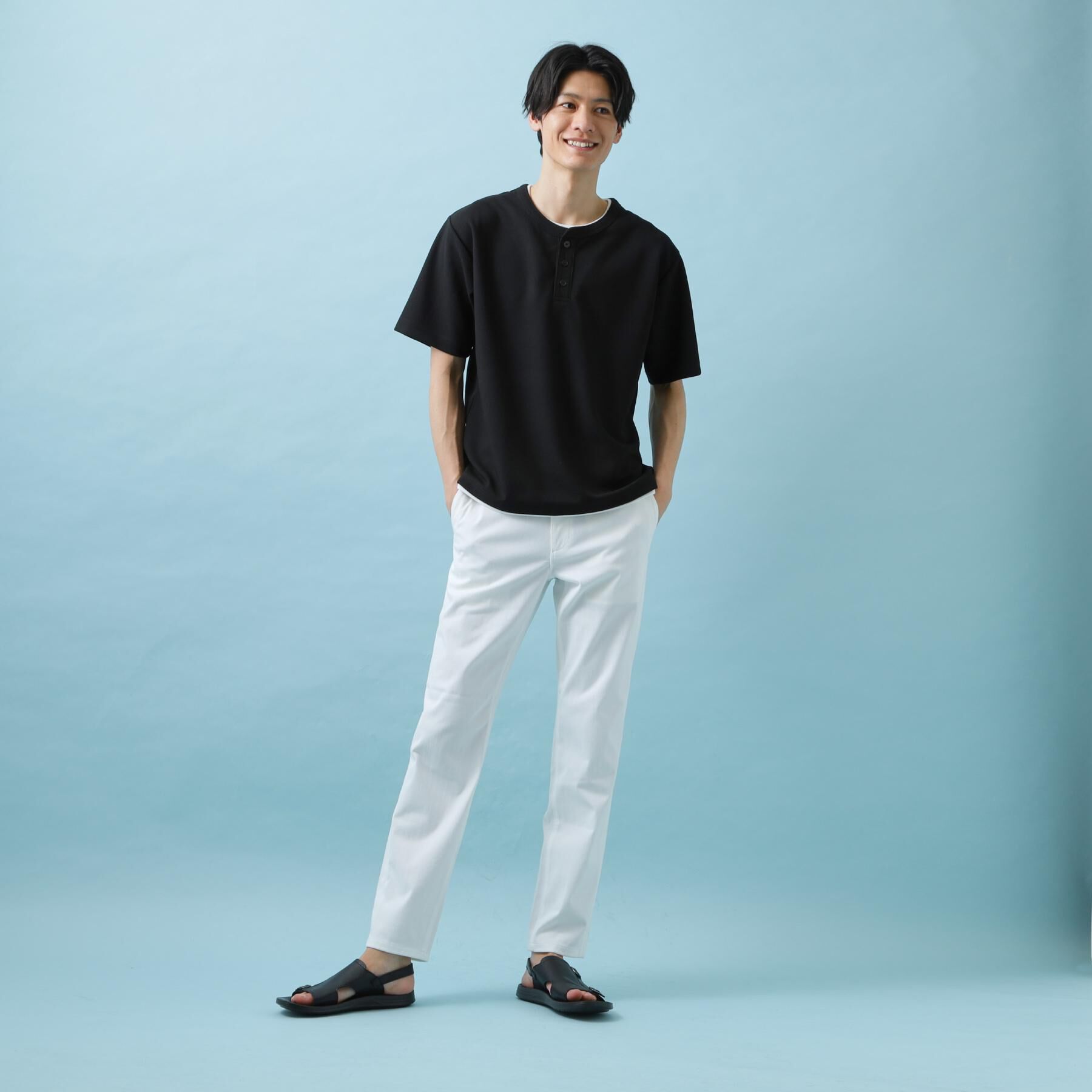 THE SHOP TK「【ひんやり快適ビジネス兼用パンツ】7DAYSパンツ COOL 接触冷感／ストレッチ／ON・OFF兼用」|その他|