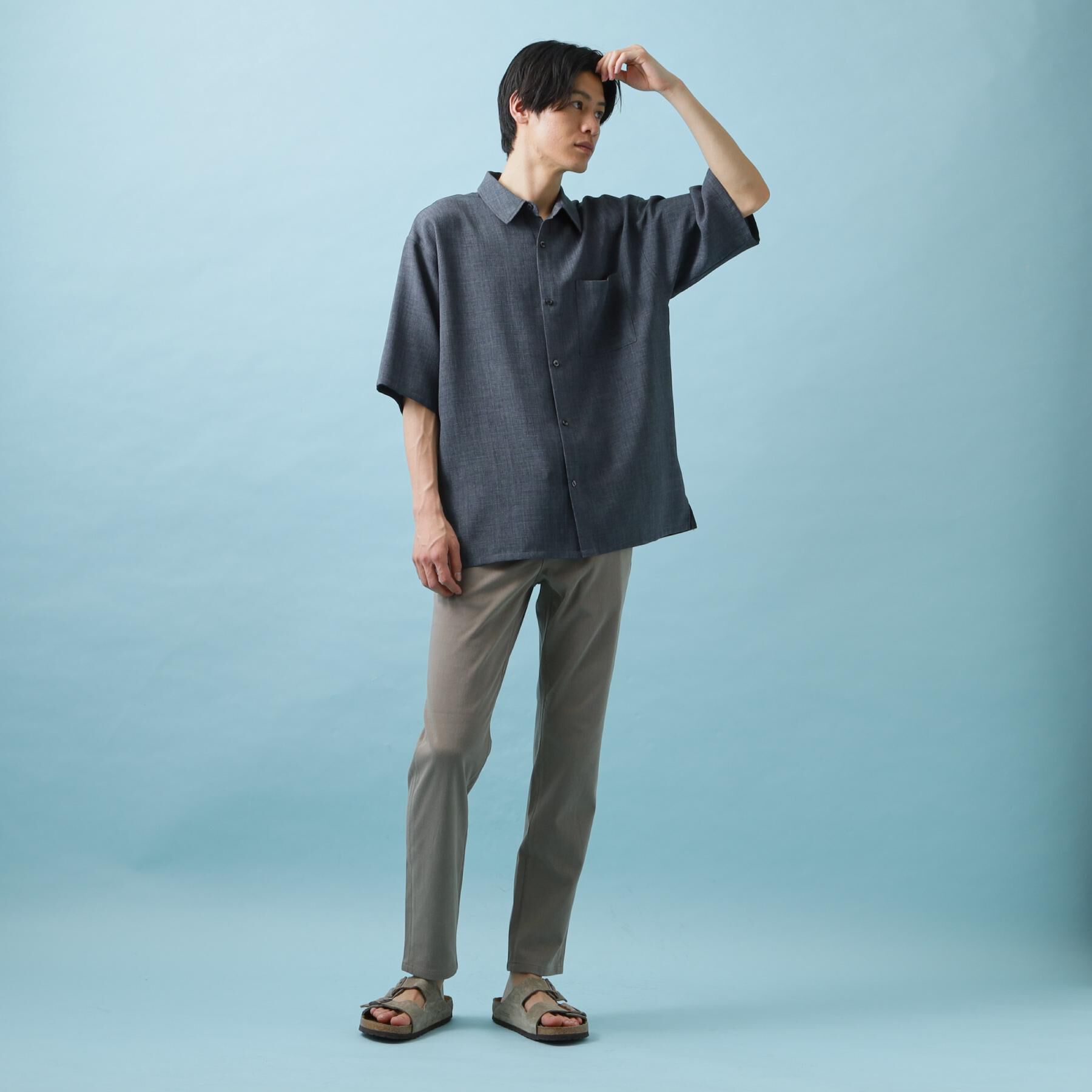 THE SHOP TK「【ひんやり快適ビジネス兼用パンツ】7DAYSパンツ COOL 接触冷感／ストレッチ／ON・OFF兼用」|その他|