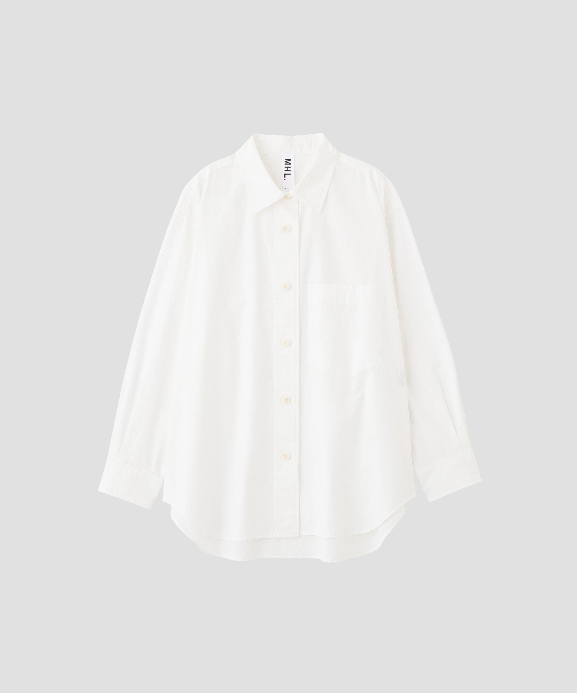 MHL.「ORGANIC COTTON SHIRTING SHIRT」|シャツ・ブラウス|