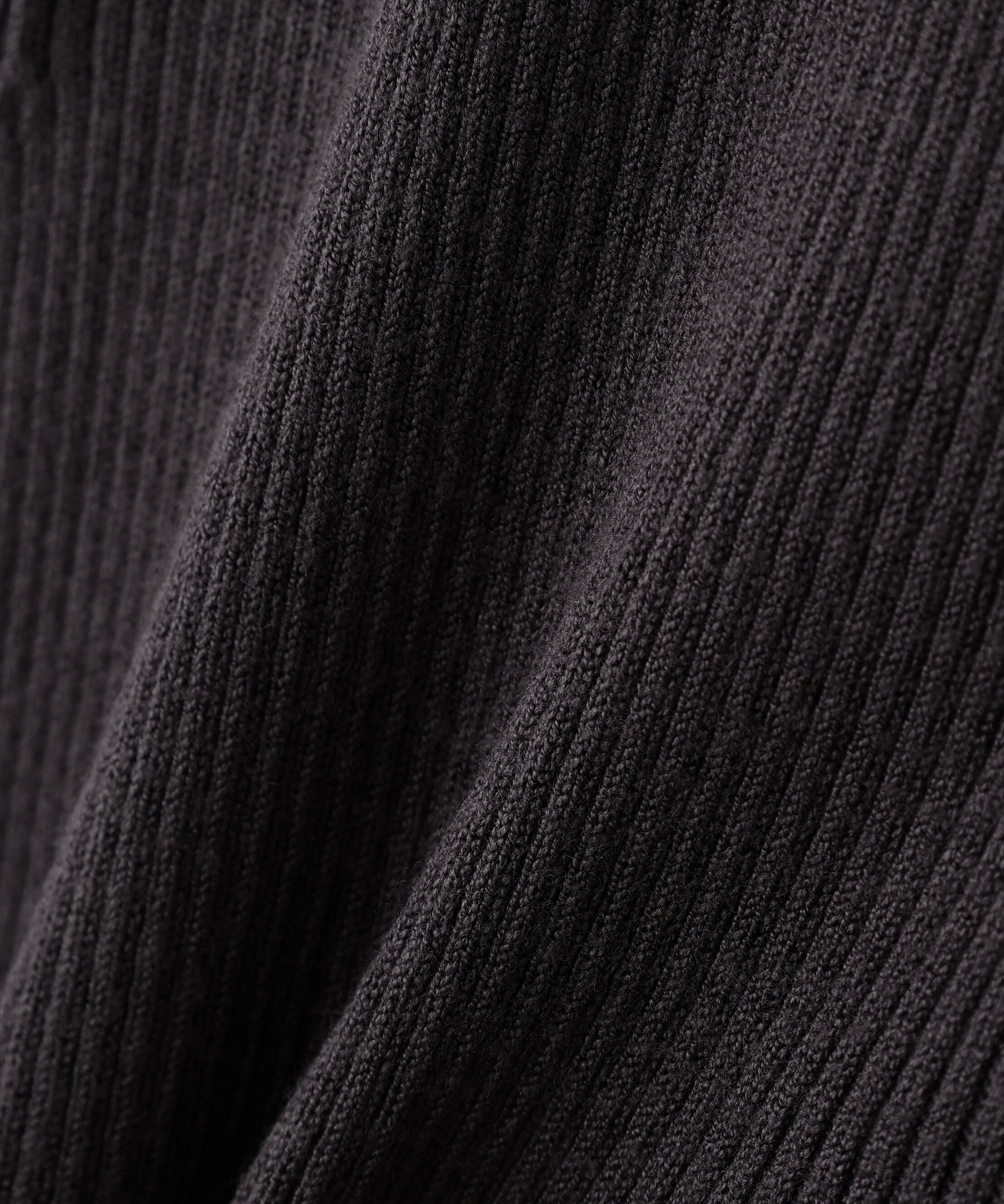  「スキッパーペプラムリブニット」|ニット・セーター|