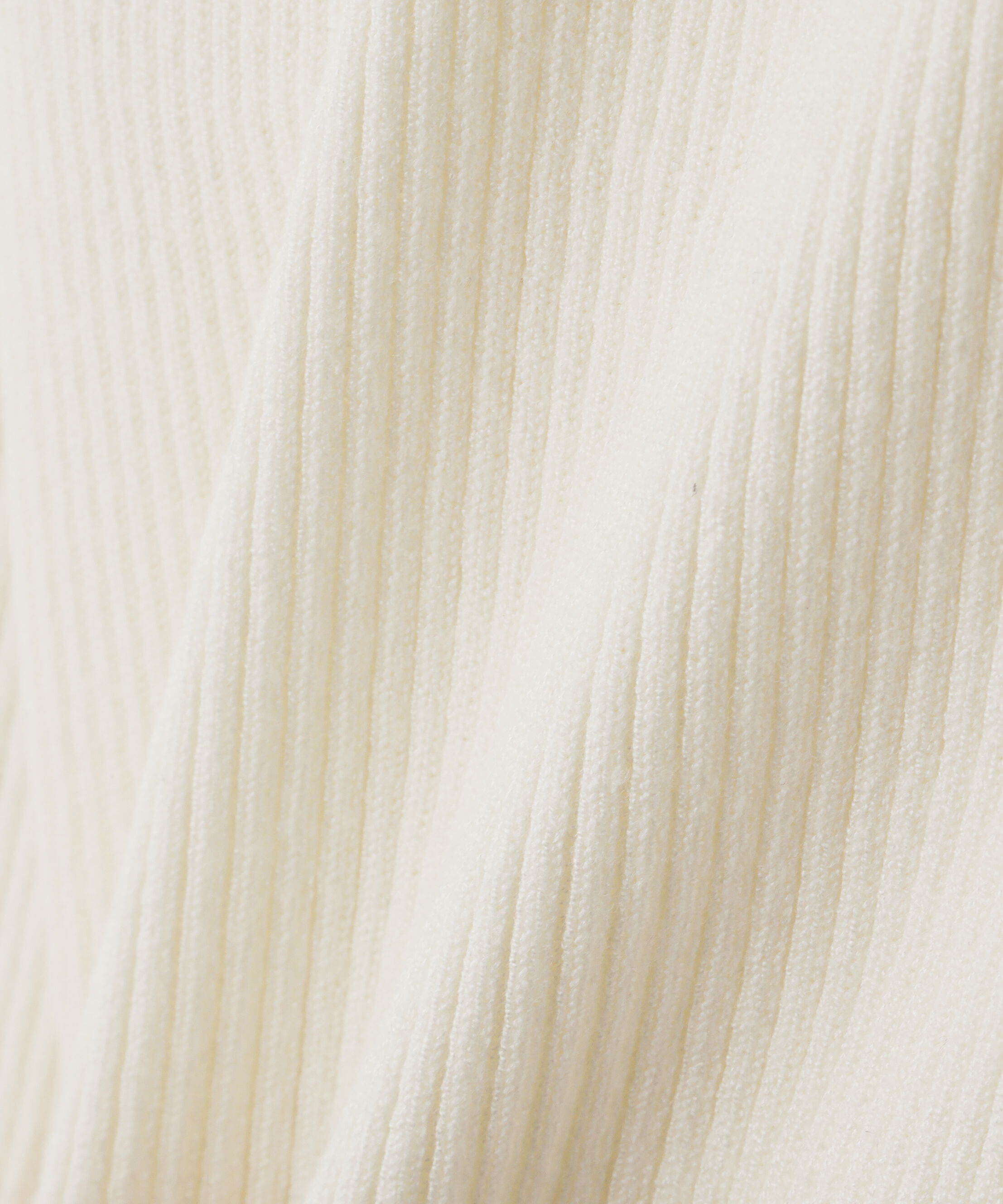  「スキッパーペプラムリブニット」|ニット・セーター|