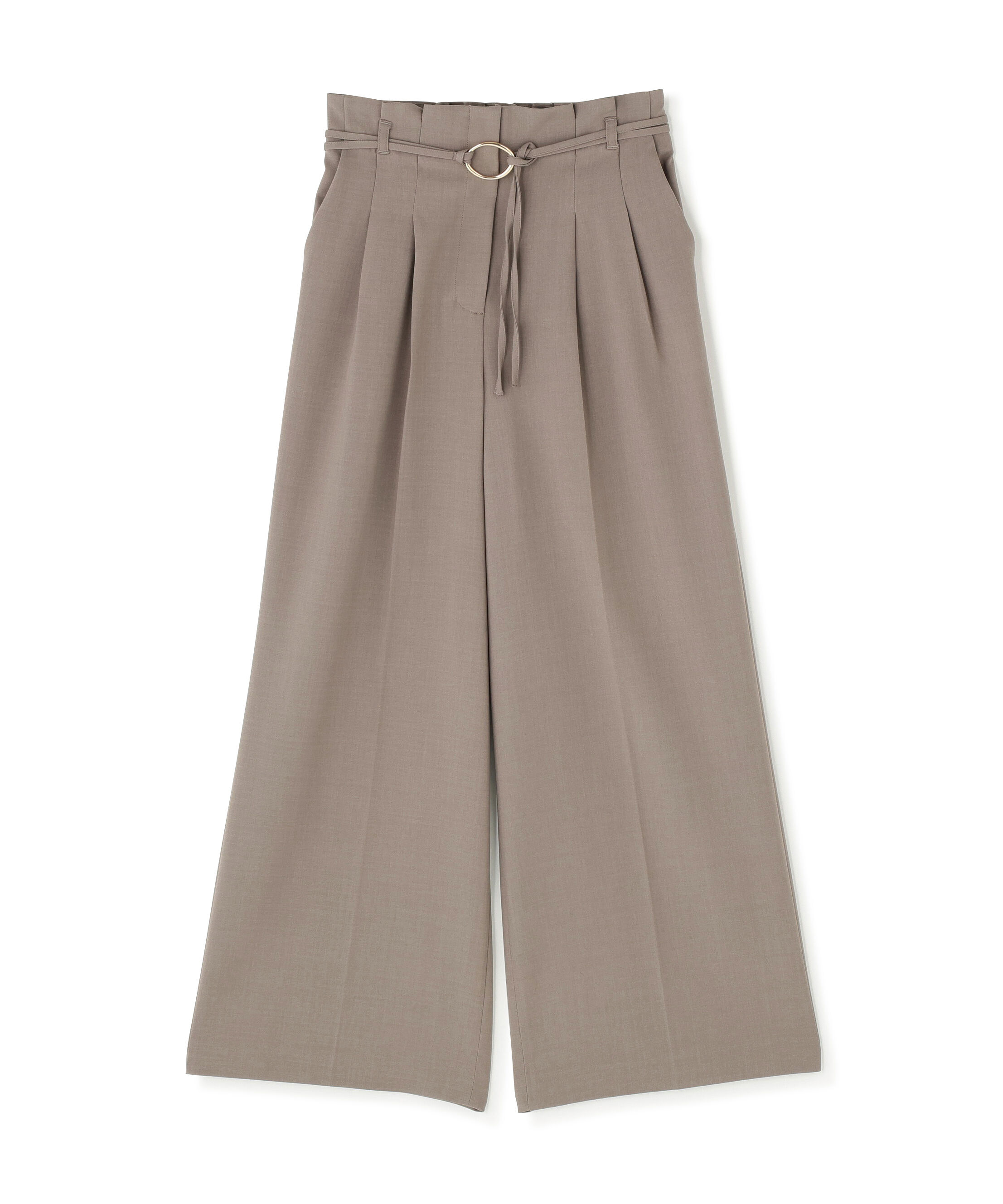  「ダブルベルトワイドパンツ」|その他|