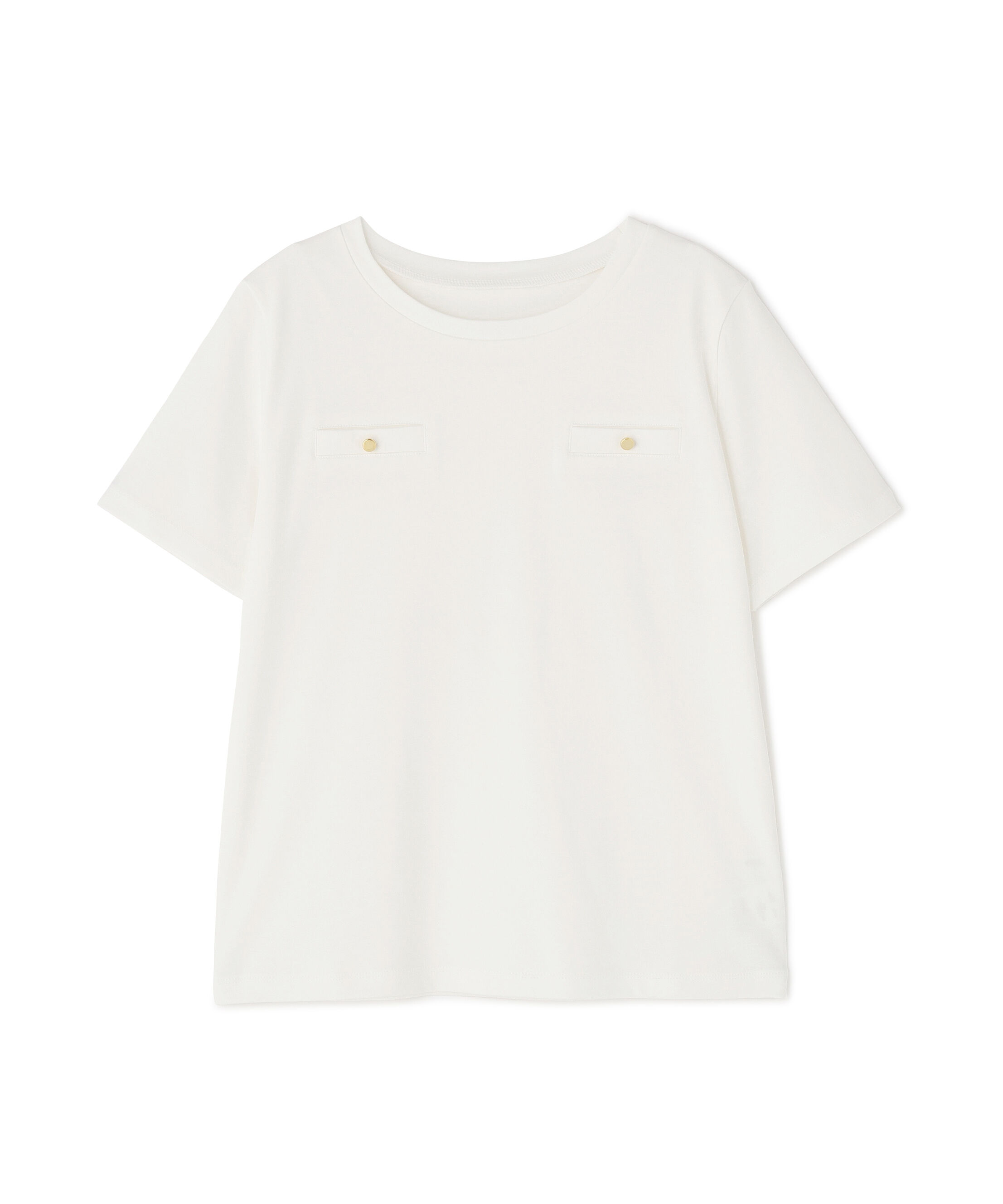  「ベーシックTシャツ フェイクポケット付き」|Tシャツ・カットソー|