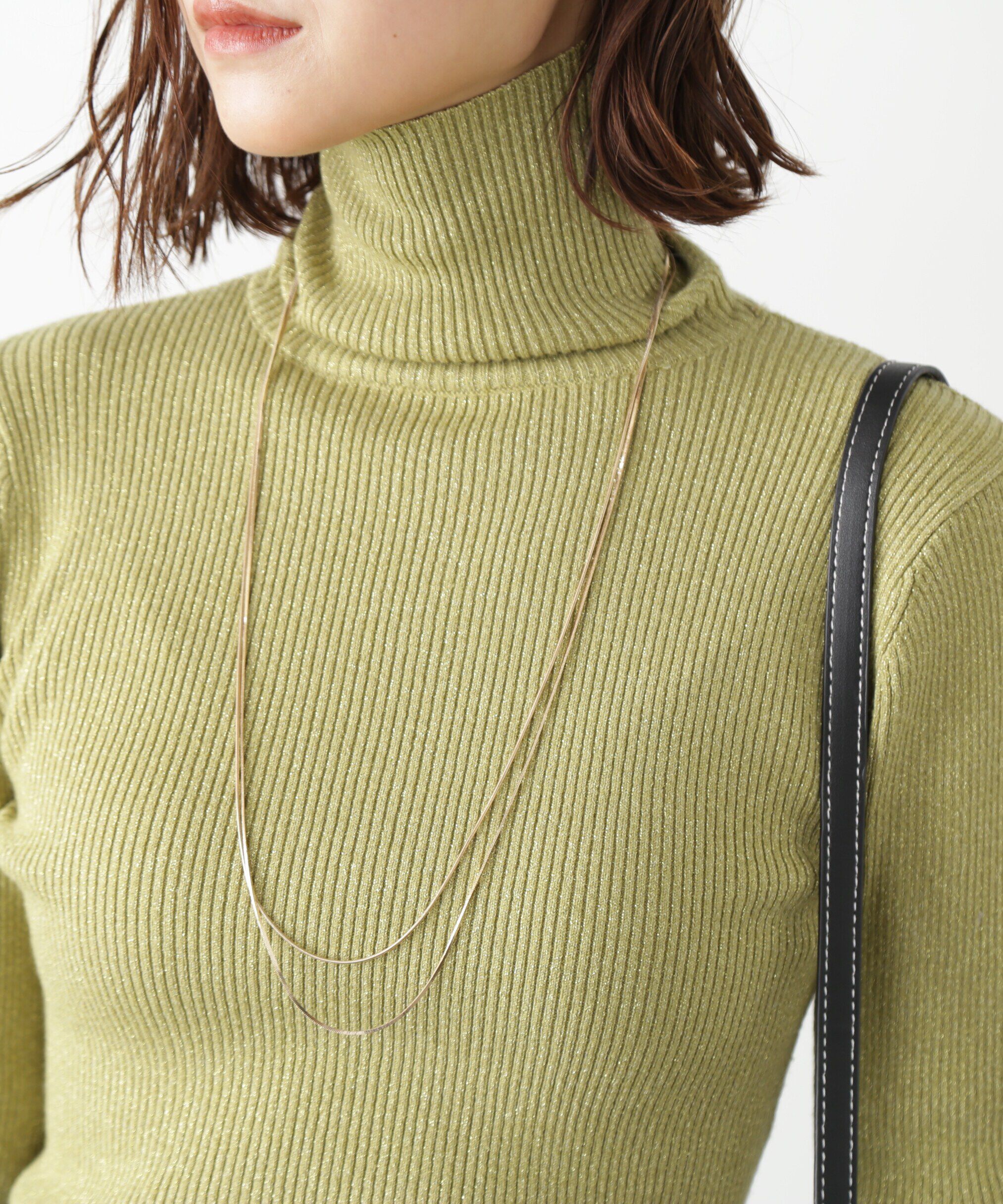  「シンプルダブルロングネックレス」|その他|