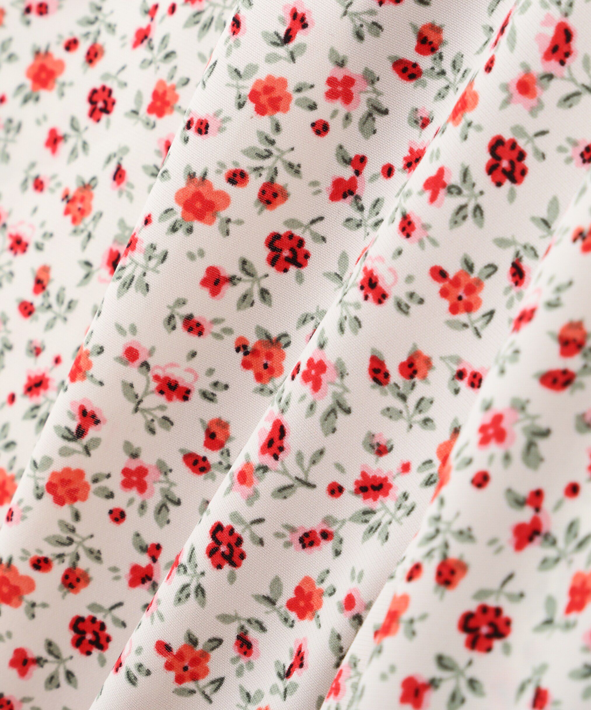  「ウエストタック花柄ブラウス」|シャツ・ブラウス|