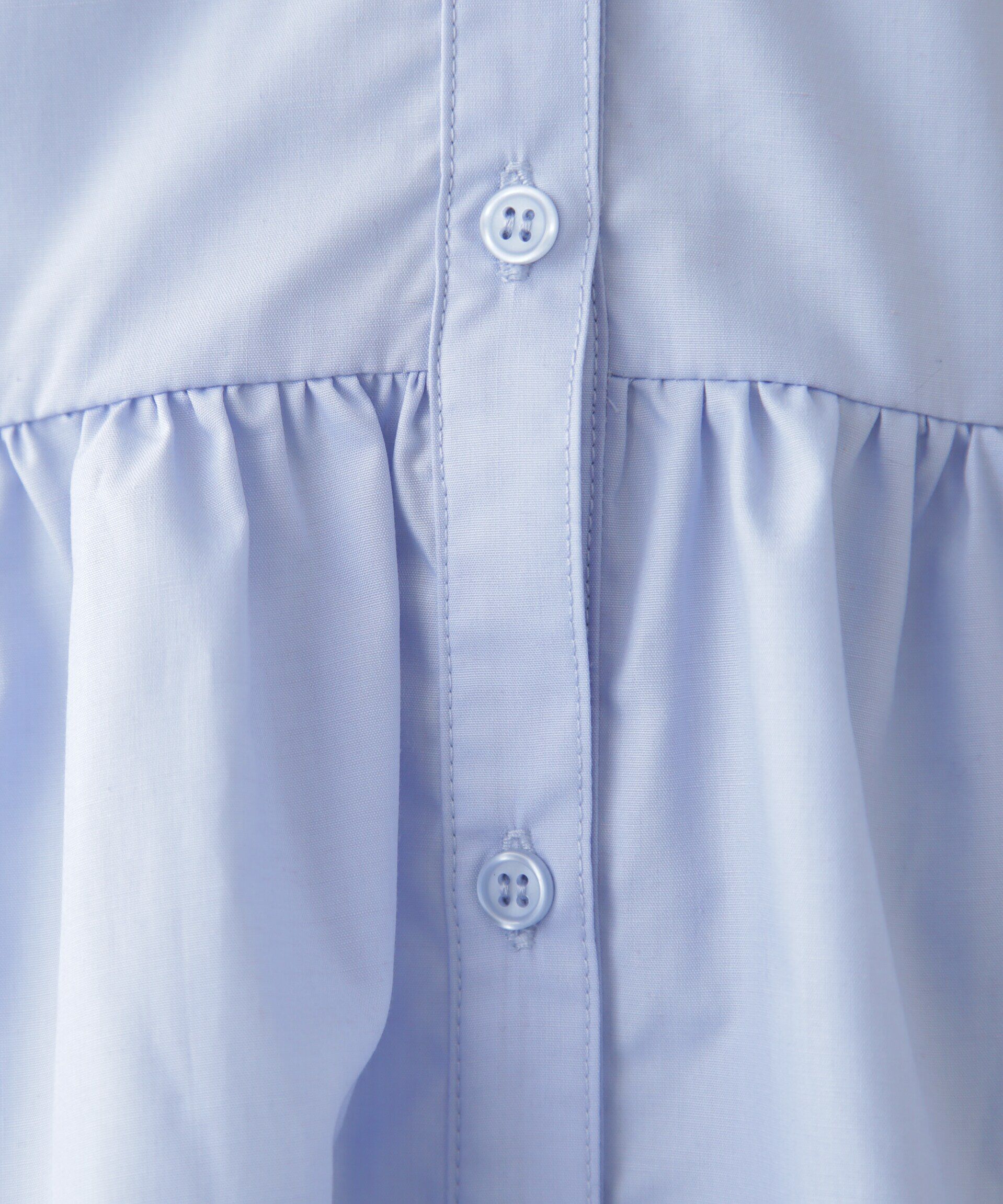  「フリル襟ペプラムシャツ」|シャツ・ブラウス|