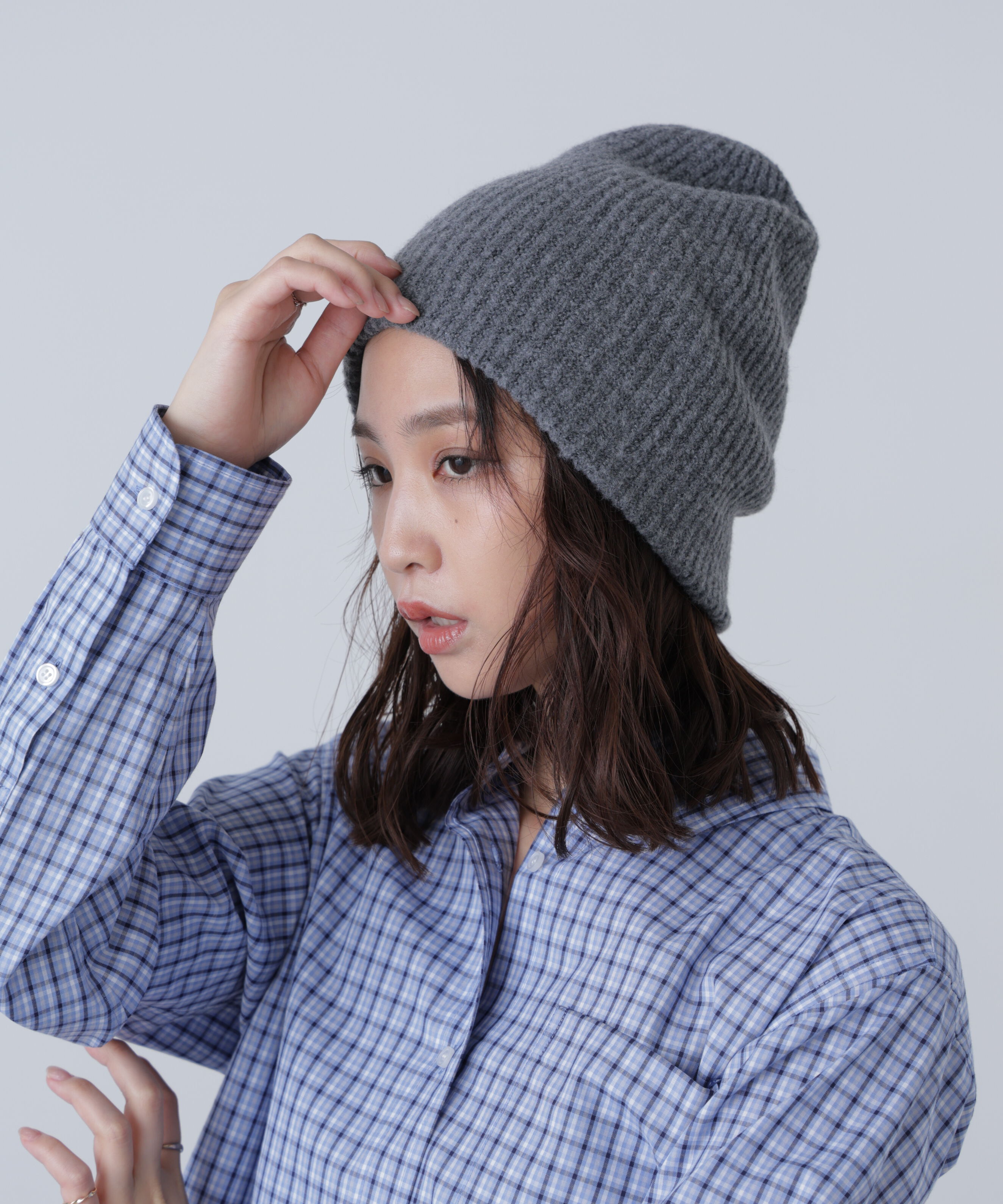  「シンプルビッグビーニー」|ソックス|