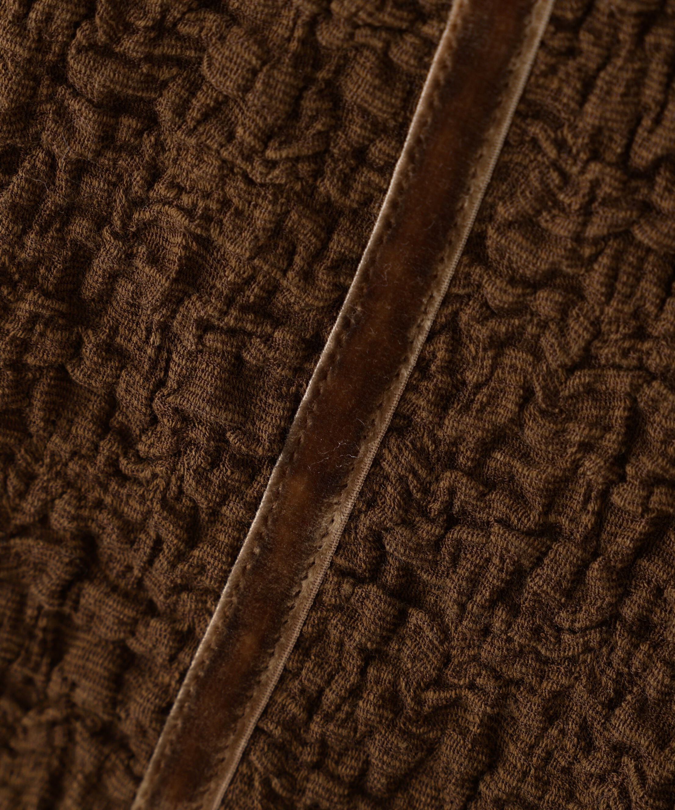  「レーストリムジャガード長袖カットソー」|Tシャツ・カットソー|