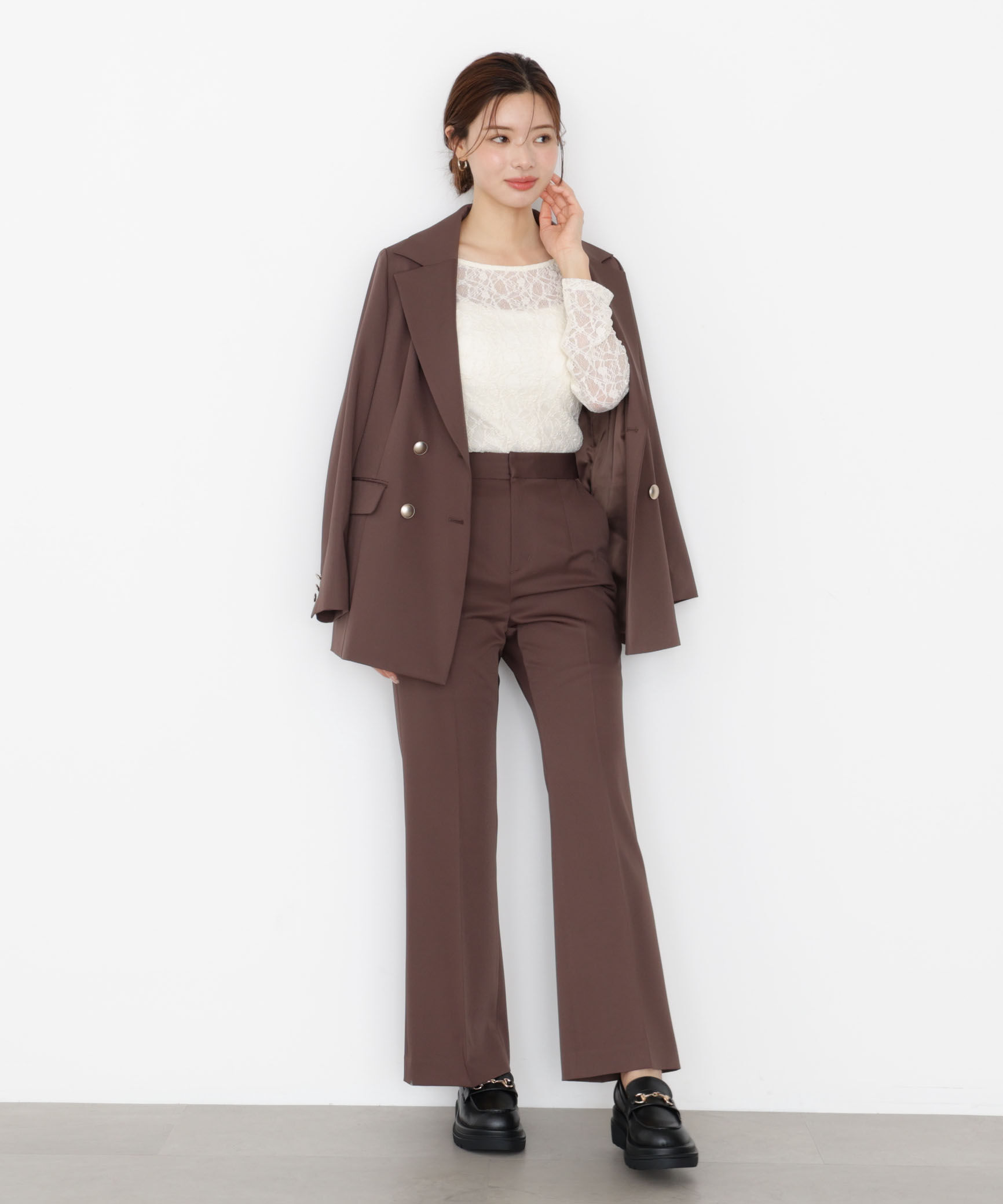 PROPORTION BODY DRESSING「美ラインフレアパンツ 25AW」|その他|