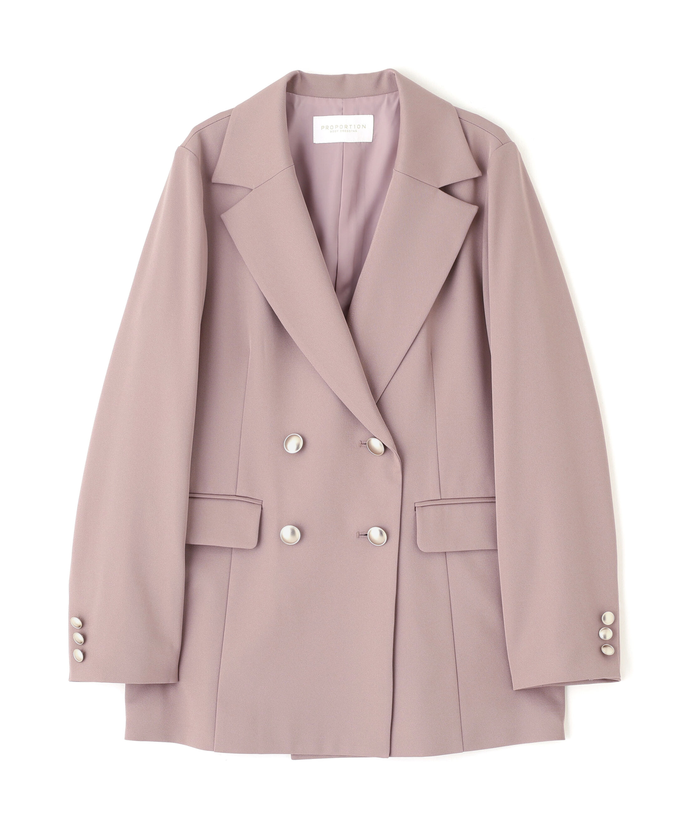 PROPORTION BODY DRESSING「ゴールド釦ダブルブレストジャケット 25AW」|その他|