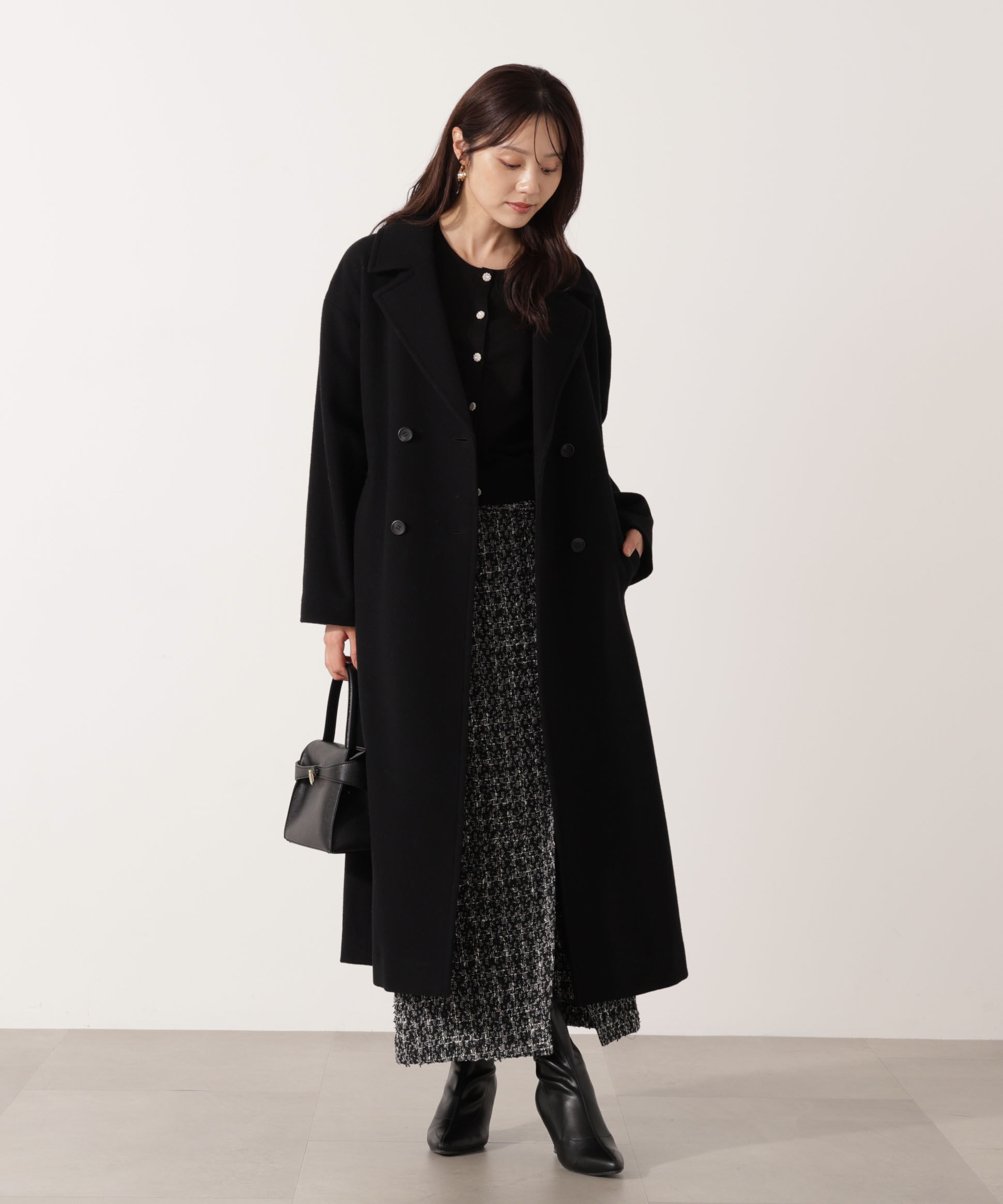 PROPORTION BODY DRESSING「ダブル釦チェスターコート 25AW」|その他|