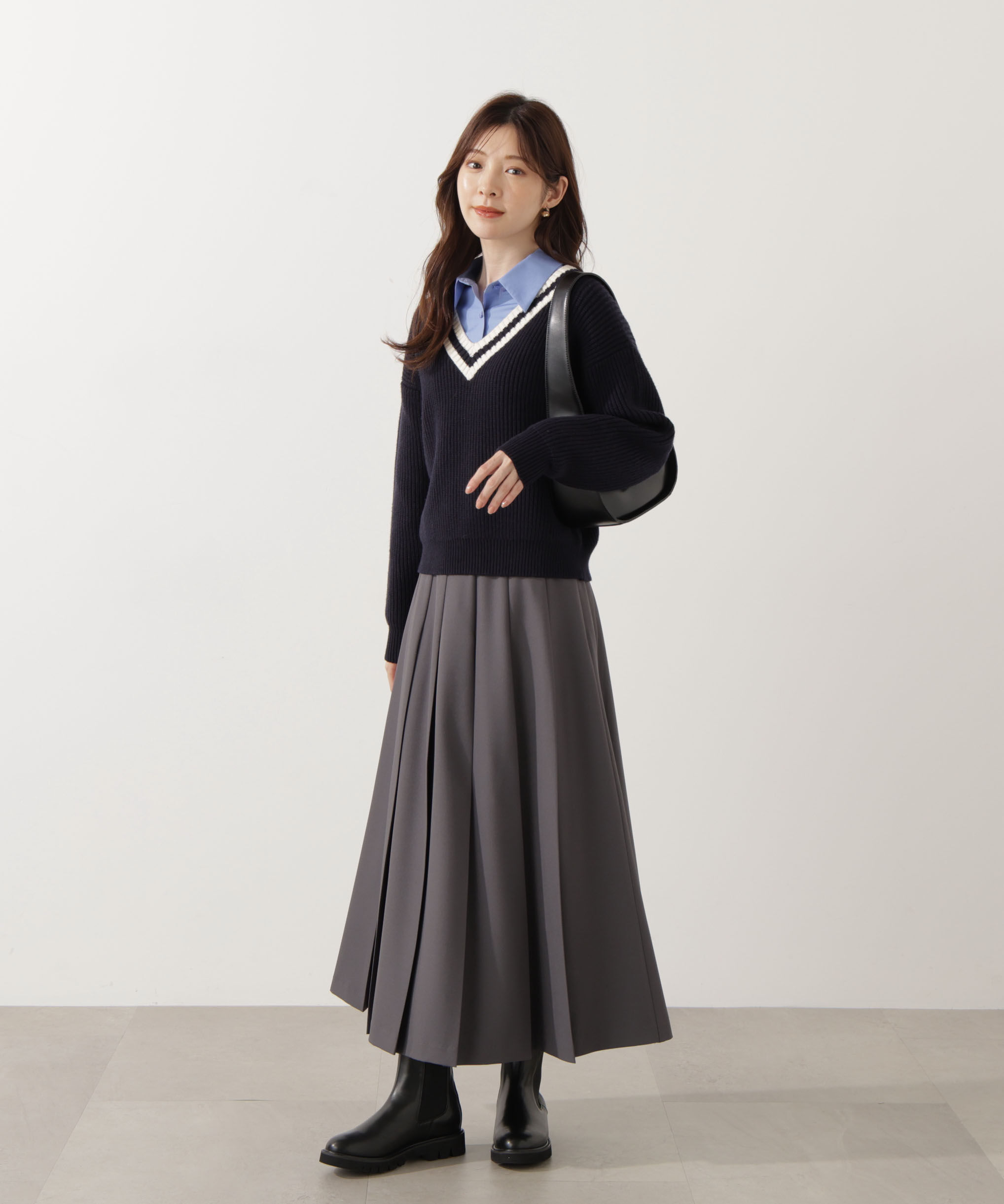 PROPORTION BODY DRESSING「チルデンニット」|ニット・セーター|