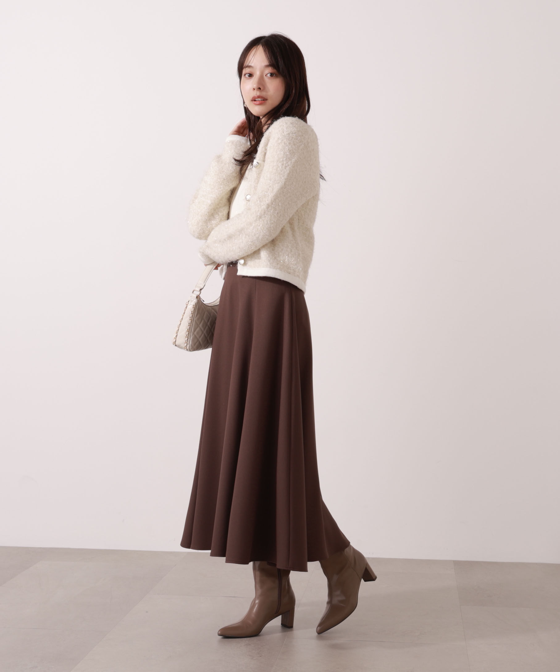 PROPORTION BODY DRESSING「＜ウォッシャブル＞ウィンターフレアースカート 25AW」|スカート|