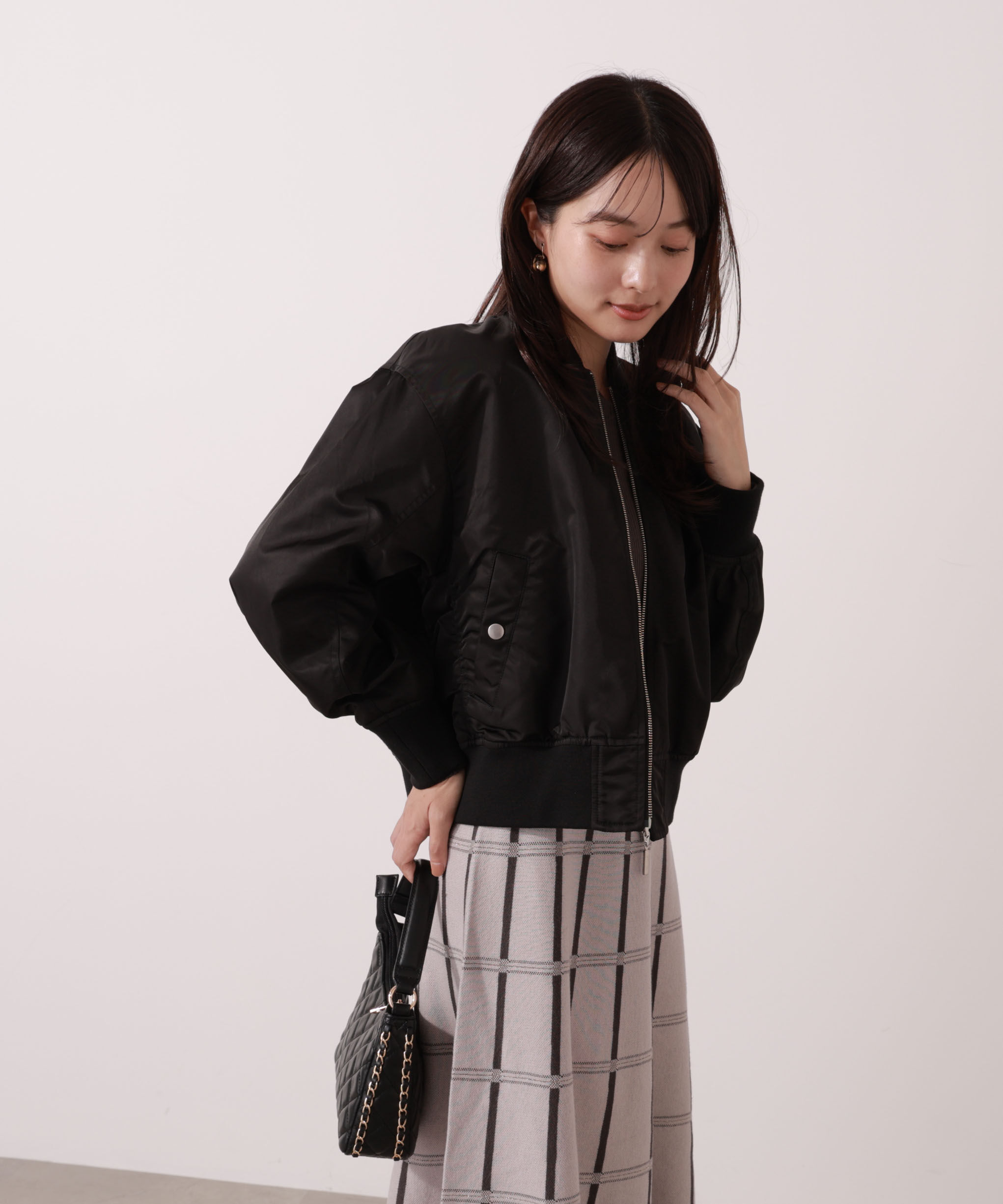 PROPORTION BODY DRESSING「中綿ブルゾン」|ブルゾン・スタジャン|