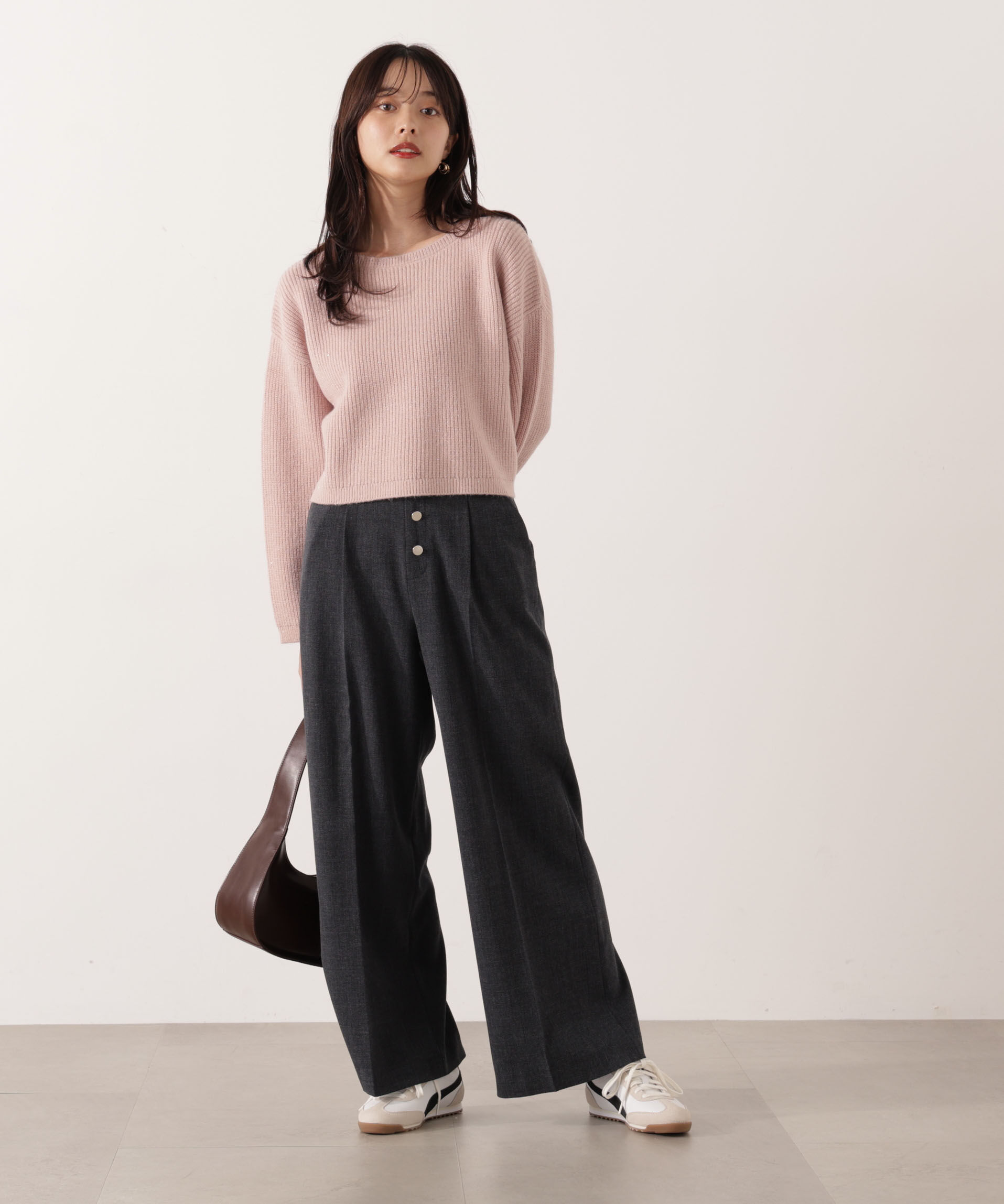 PROPORTION BODY DRESSING「アンジェリーナボックスニット  25AW 」|ニット・セーター|