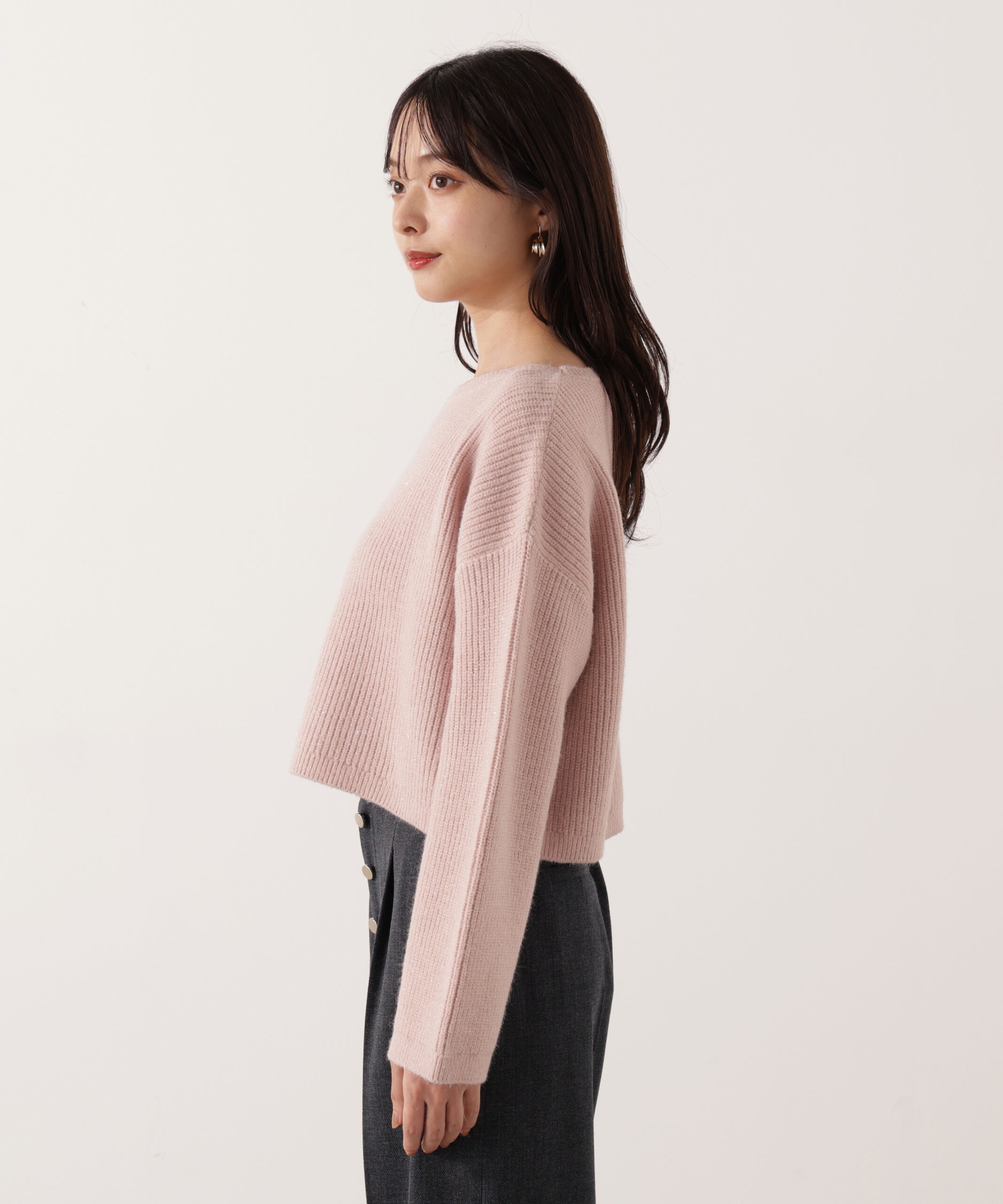 PROPORTION BODY DRESSING「アンジェリーナボックスニット  25AW 」|ニット・セーター|