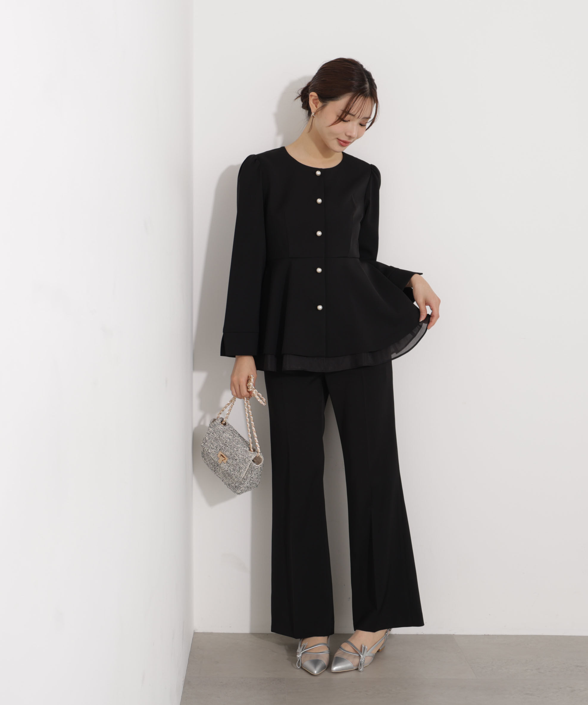 PROPORTION BODY DRESSING「＜セットアップ対応＞美フレアパンツ」|その他|