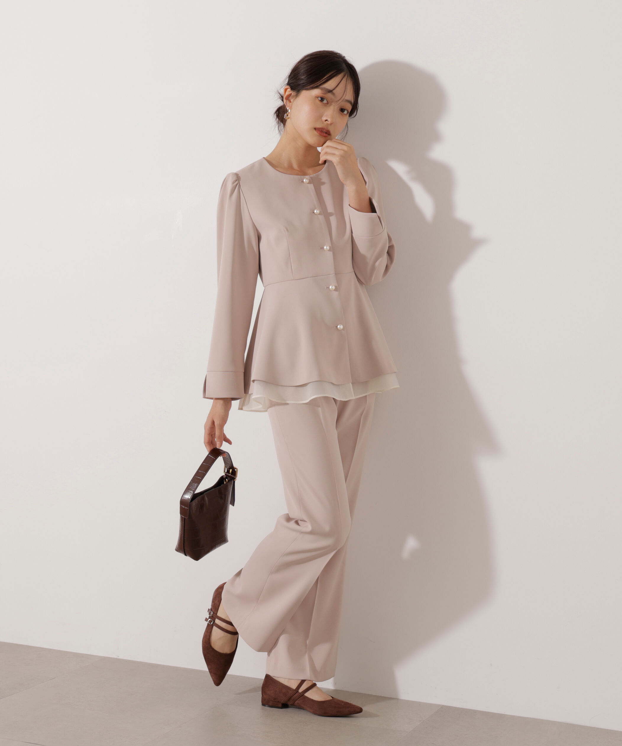 PROPORTION BODY DRESSING「＜セットアップ対応＞美フレアパンツ」|その他|