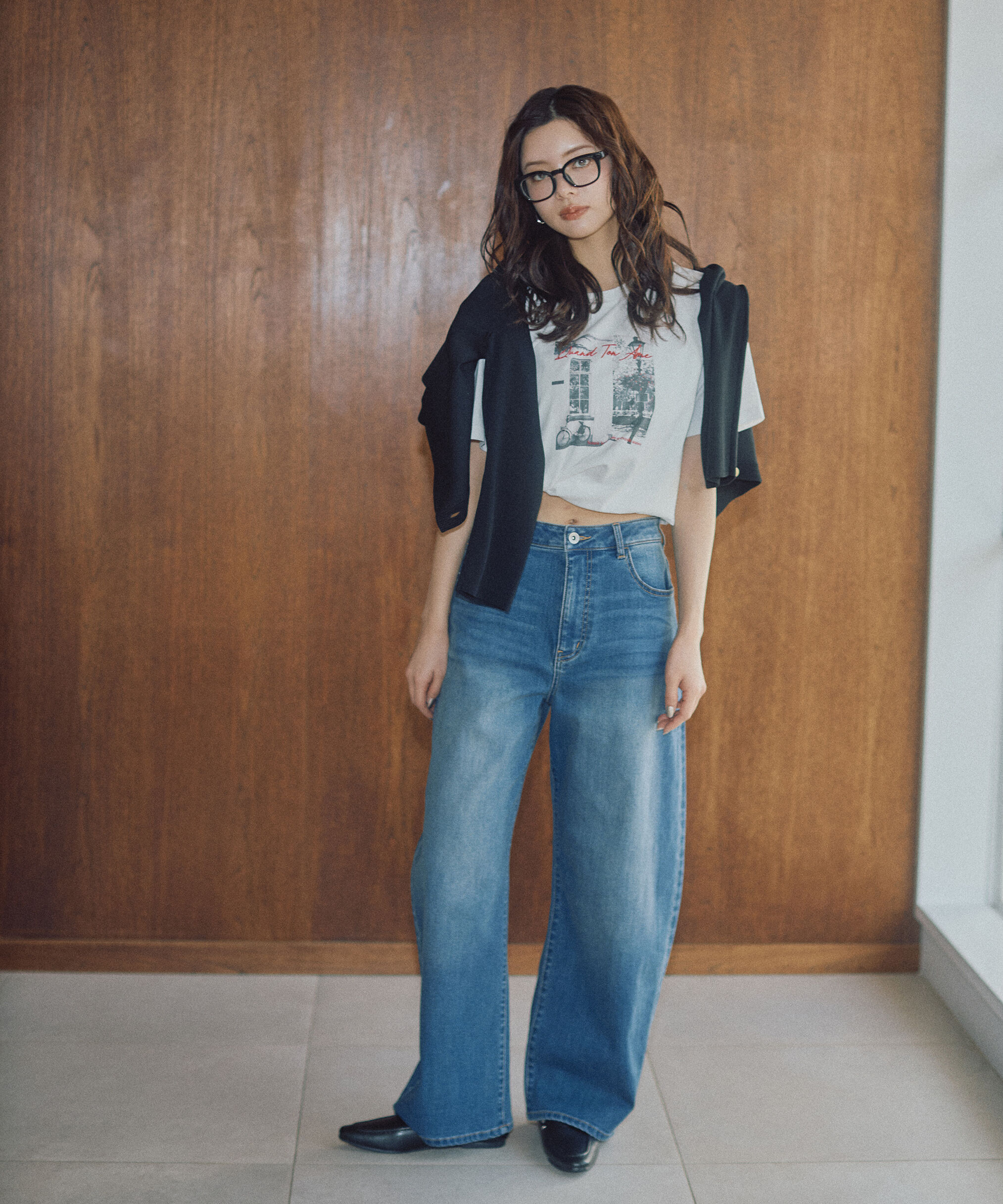 PROPORTION BODY DRESSING「〈a/mie〉フォトプリントT　26SS　」|Tシャツ・カットソー|