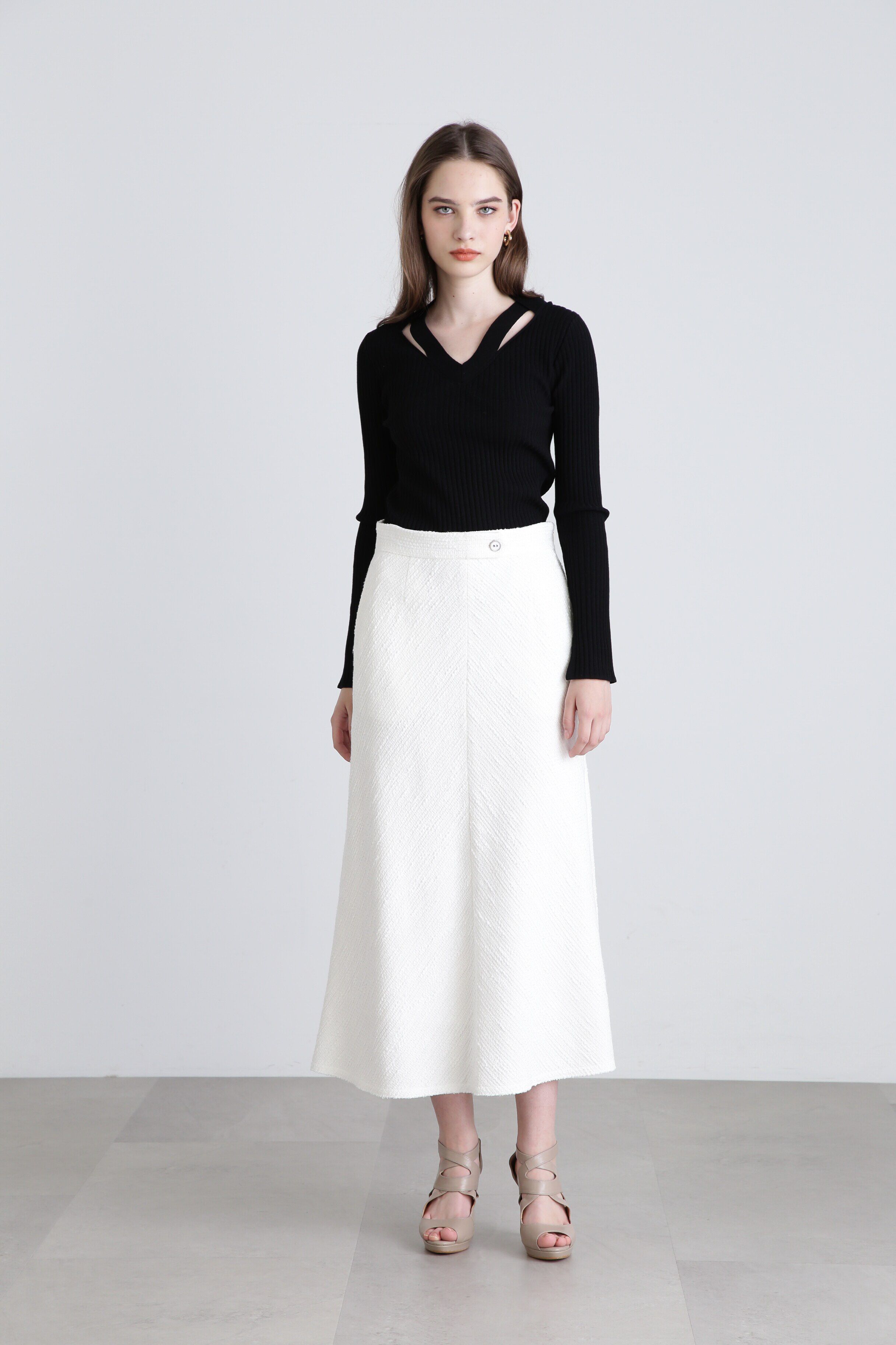  「◆ツイードフレアスカート」|スカート|