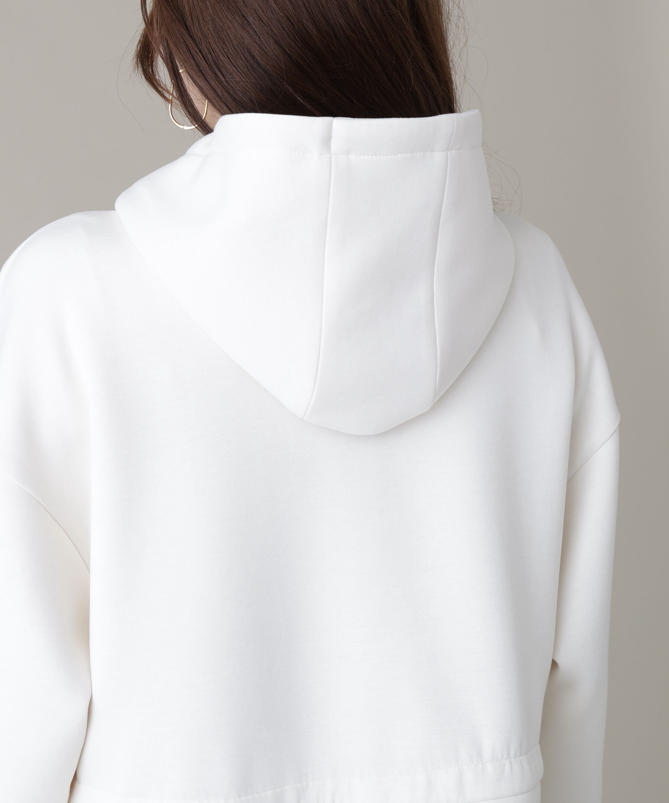  「ウエストフレアダンボールフーディー」|ブルゾン・スタジャン|