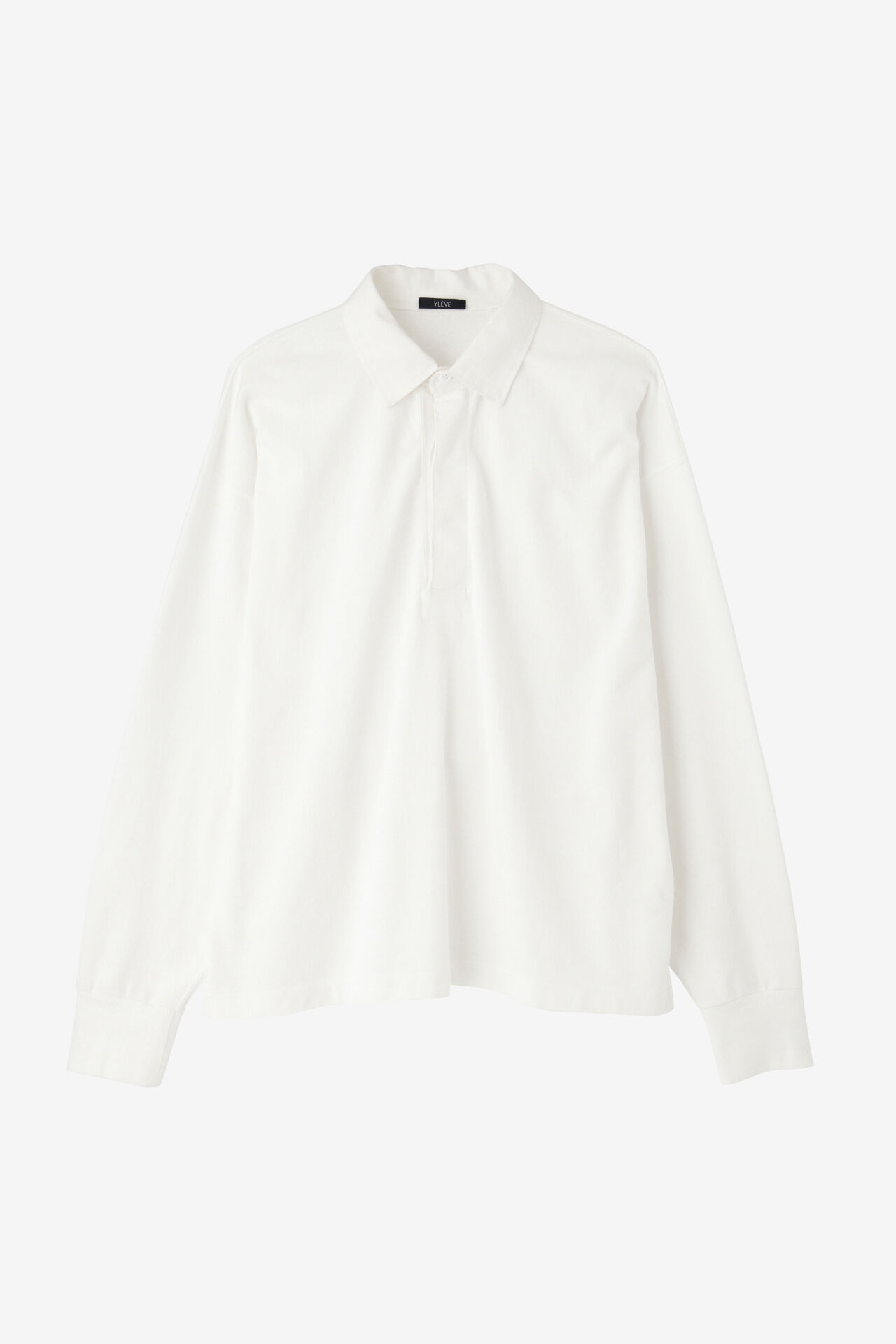 YLEVE 「YLEVE / PIGMENT DYE  OPEN END COTTON RUGGER P/O」|Tシャツ・カットソー|