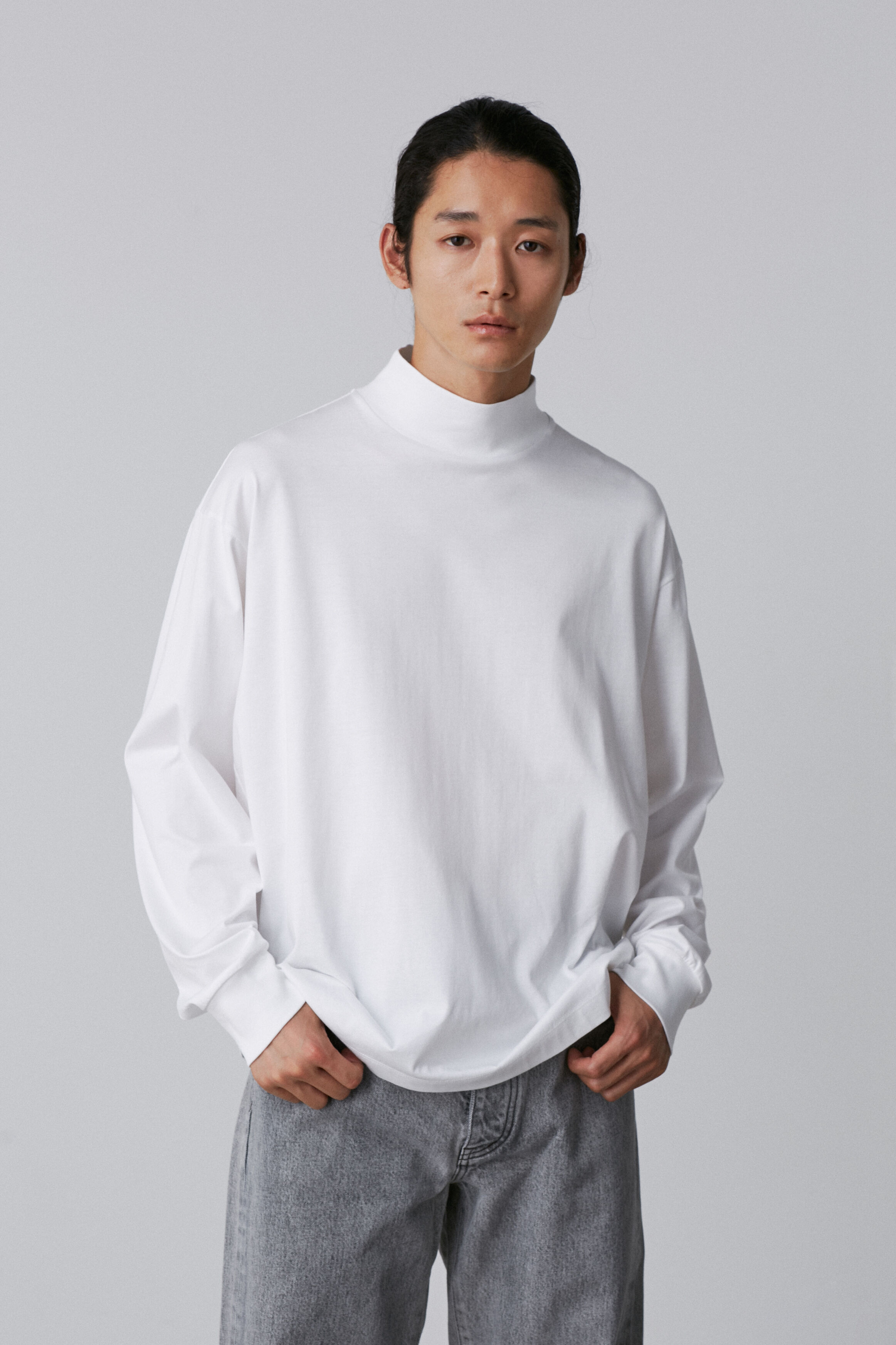 YLEVE 「YLEVE / SUVIN COTTON TURTLE」|Tシャツ・カットソー|ホワイト