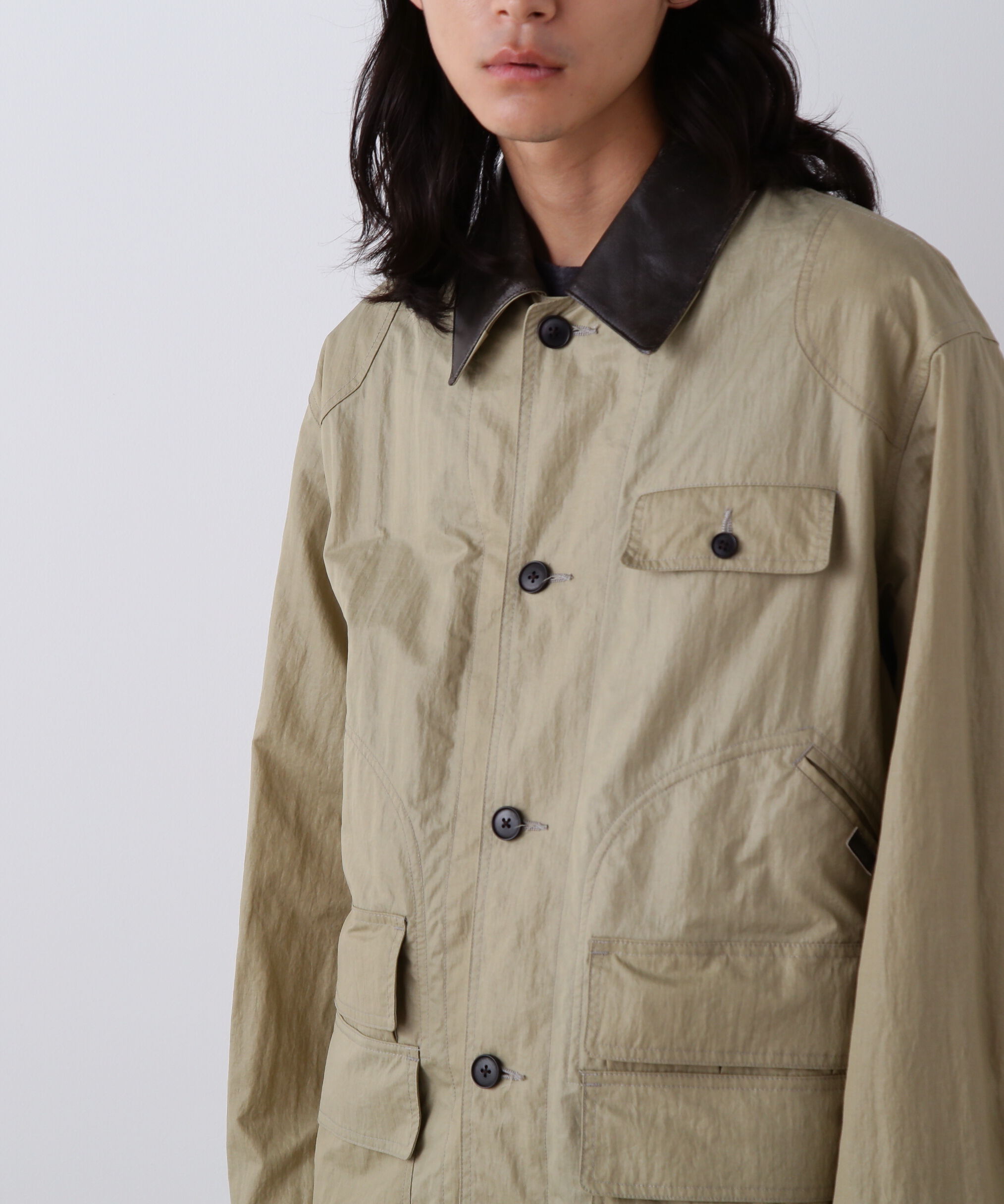 YLEVE 「YLEVE / NYLON HUNTING BLOUSON」|ブルゾン・スタジャン|