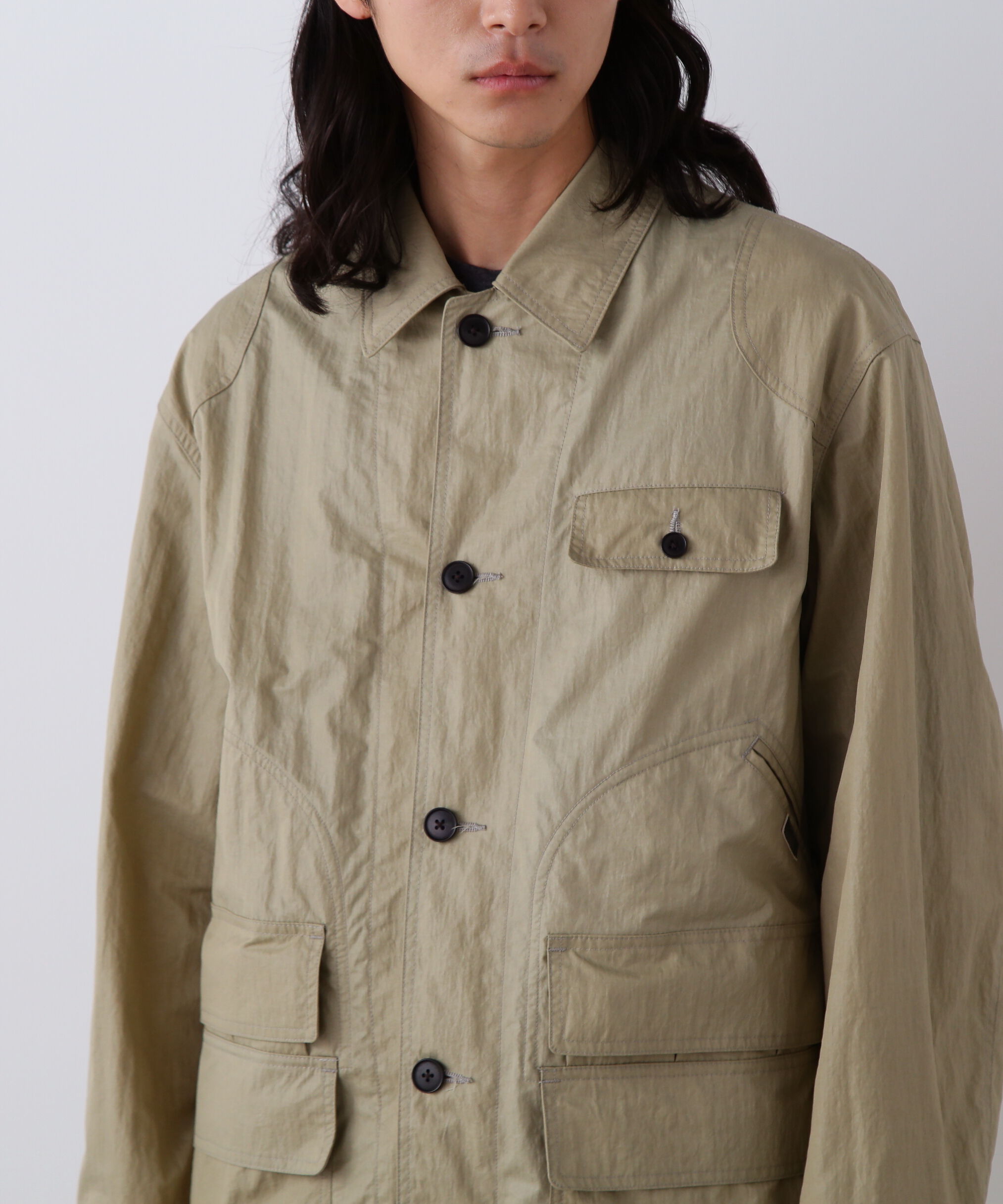 YLEVE 「YLEVE / NYLON HUNTING BLOUSON」|ブルゾン・スタジャン|