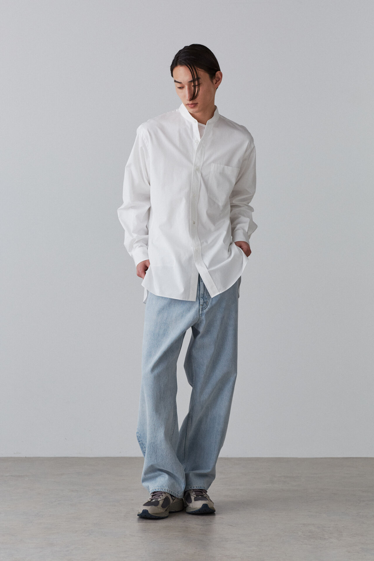 YLEVE 「YLEVE / COTTON TYPEWRITER SH」|シャツ・ブラウス|