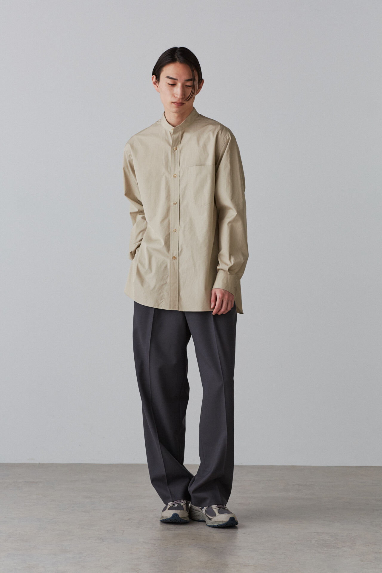 YLEVE 「YLEVE / COTTON TYPEWRITER SH」|シャツ・ブラウス|