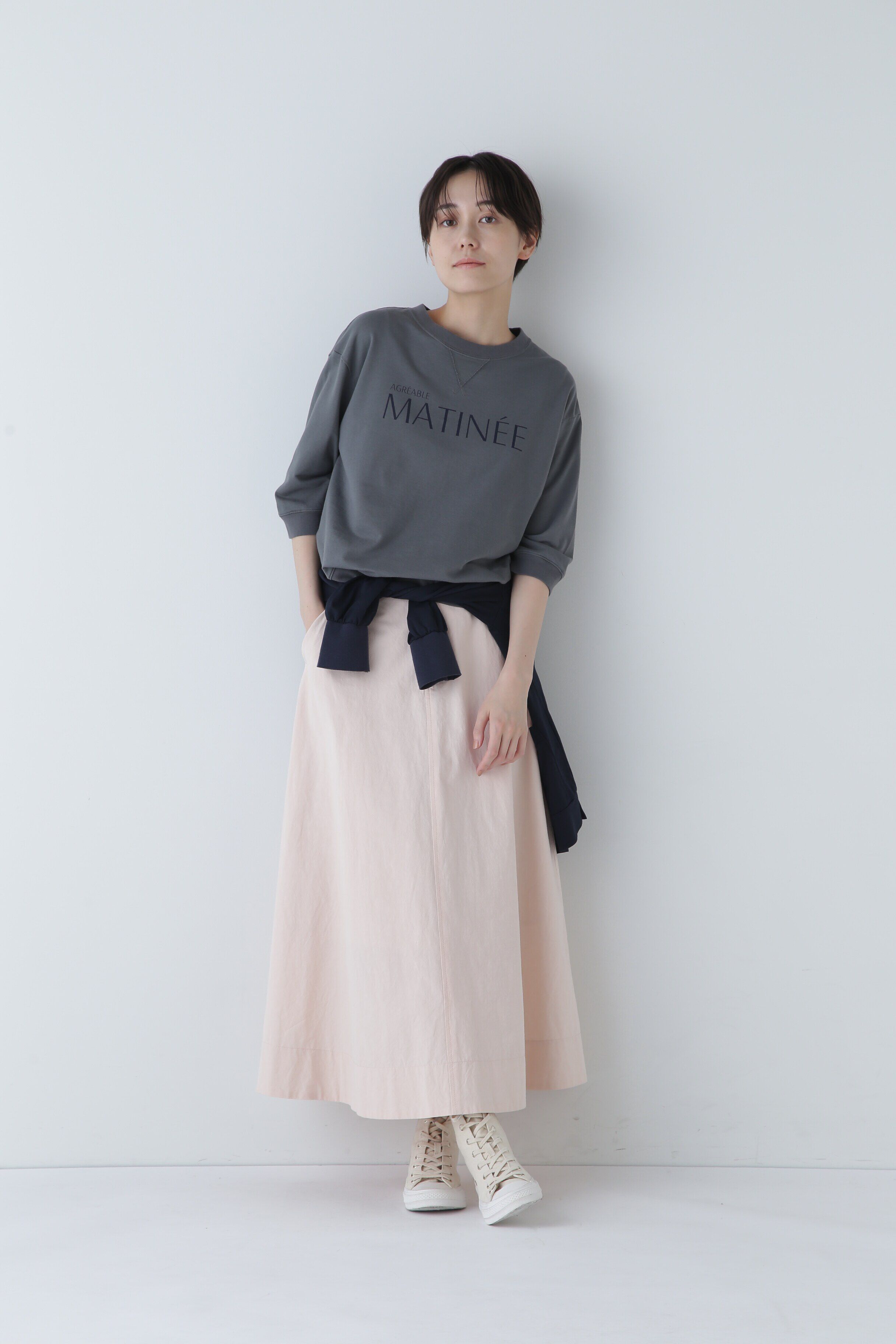  「◆近江晒フレアスカート」|スカート|