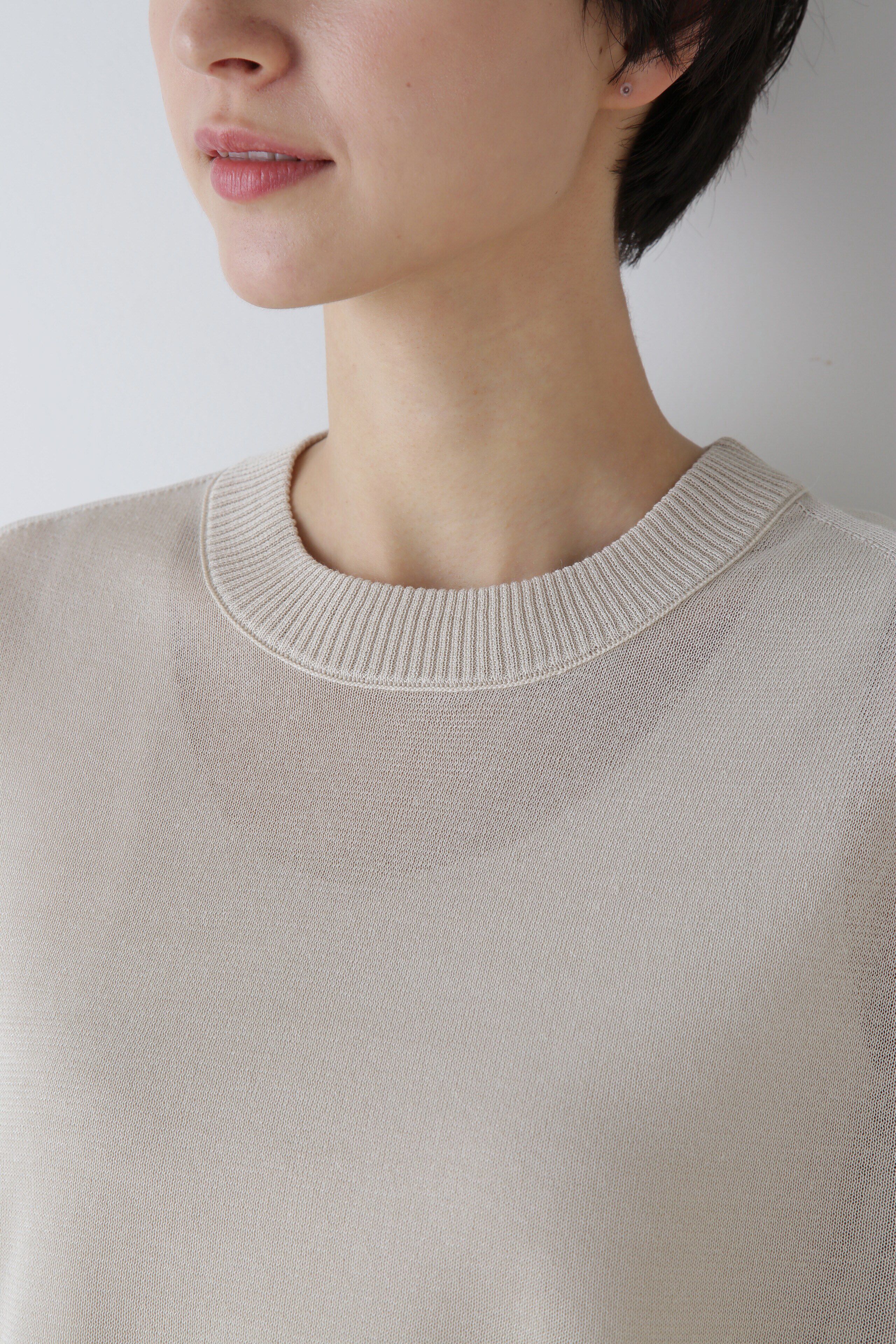  「◆シアーハイゲージニットプルオーバー」|ニット・セーター|