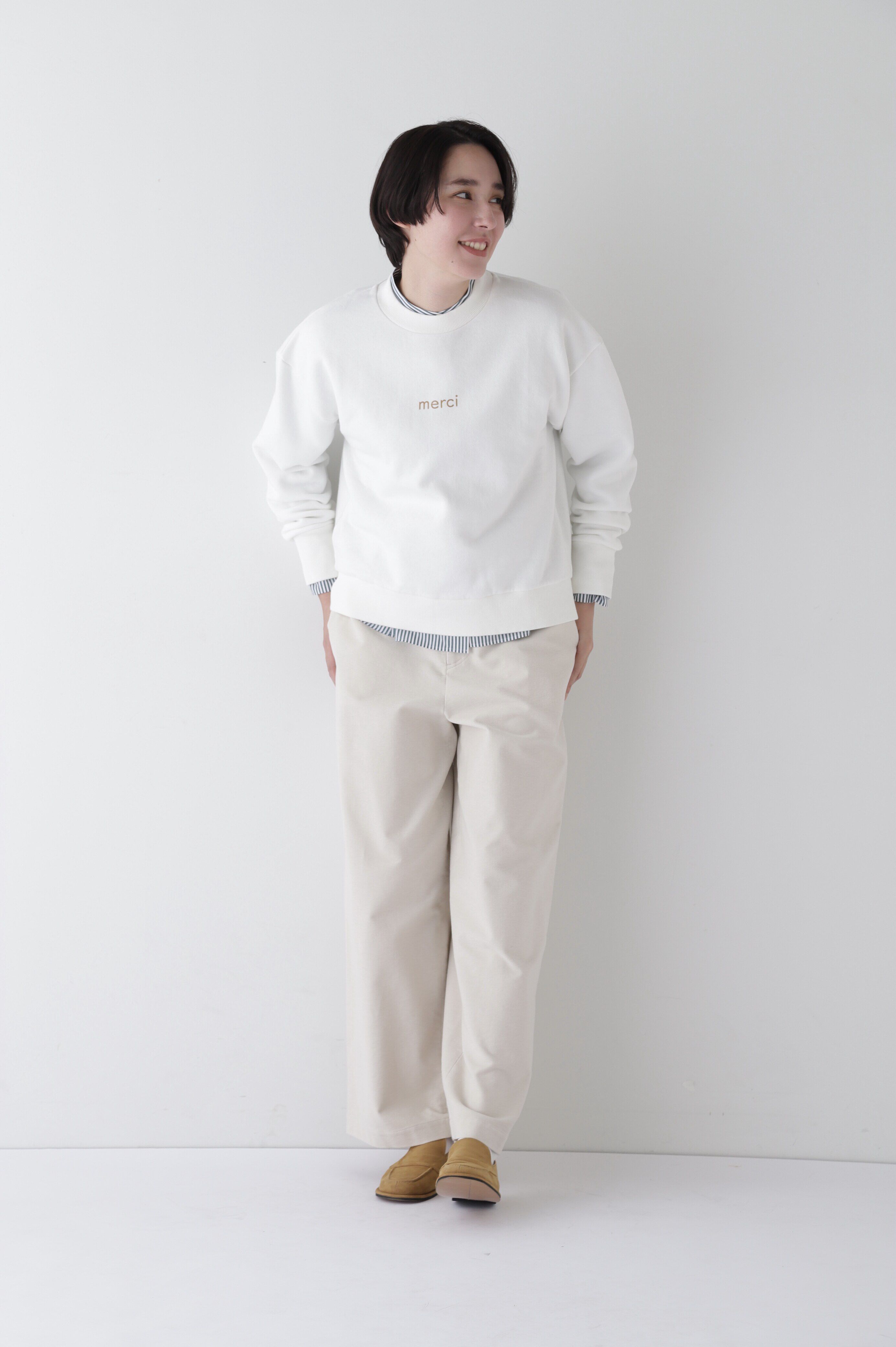  「◆裏毛ロゴスウェット」|Tシャツ・カットソー|