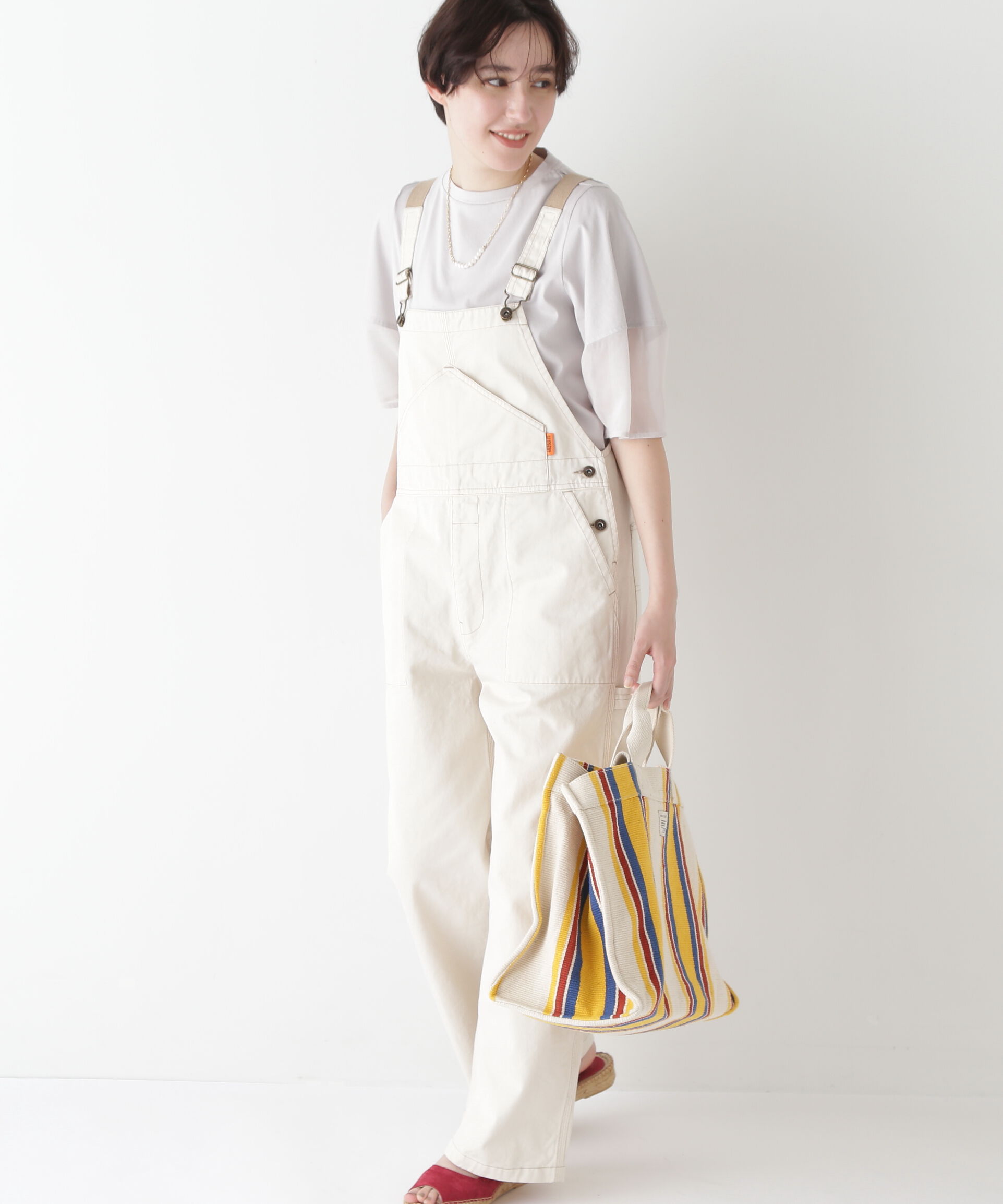  「◆UNIVERSAL OVER ALL　コラボ　サロペット」|ワンピース|